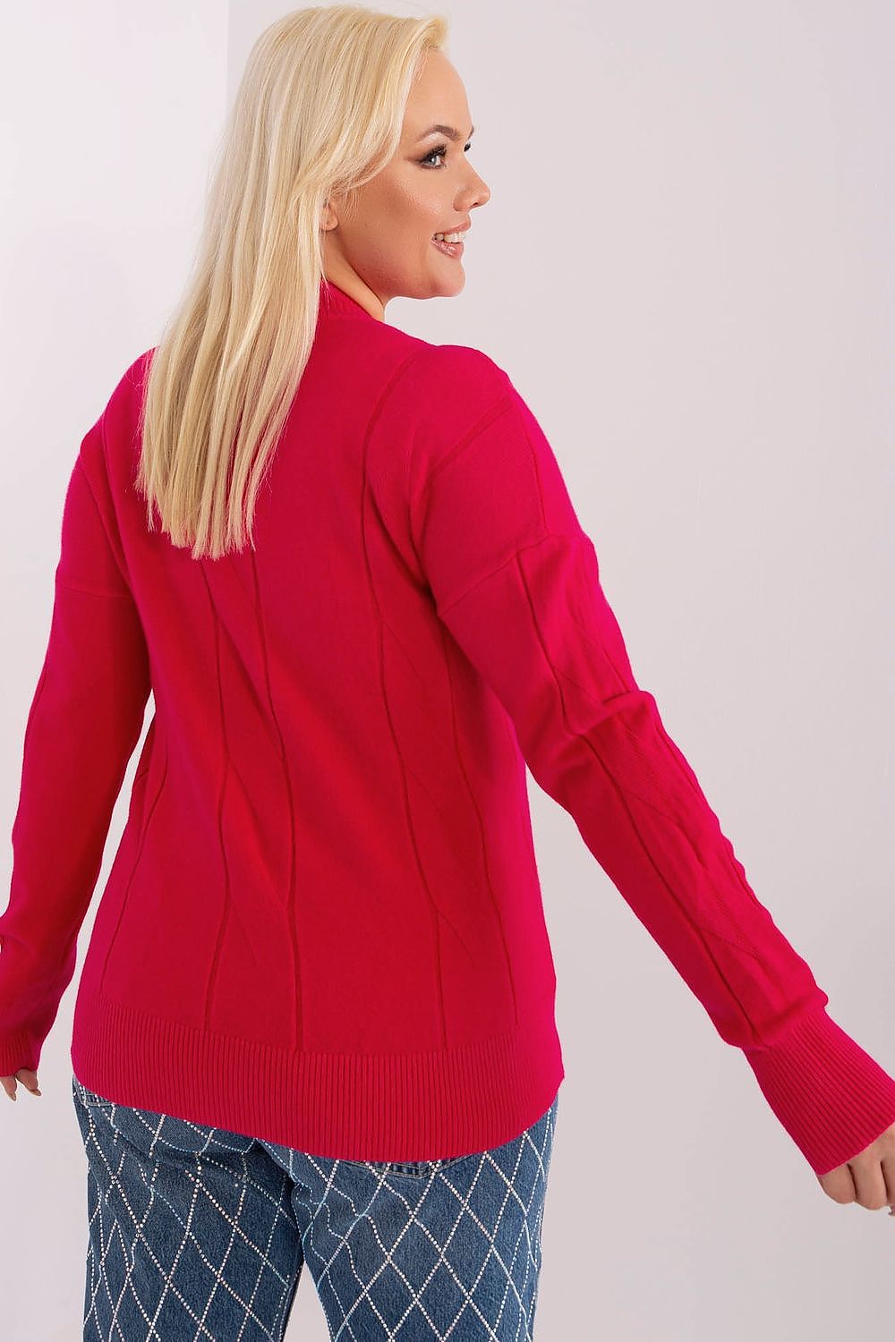 Chandail plus size model 190060 Factory Price
