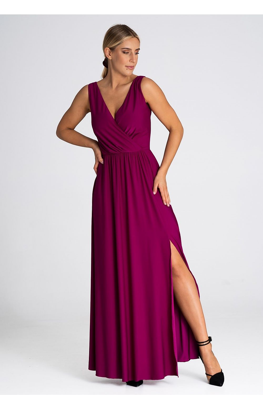 Robe longue model 190904 Figl
