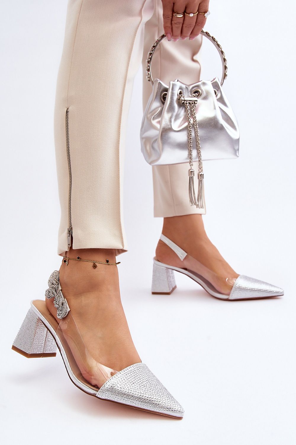 Escarpins talon large model 191354 Step in style