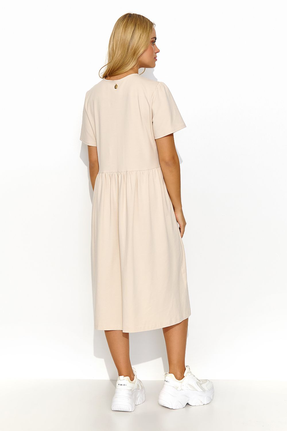 Robe de jour model 193199 Makadamia