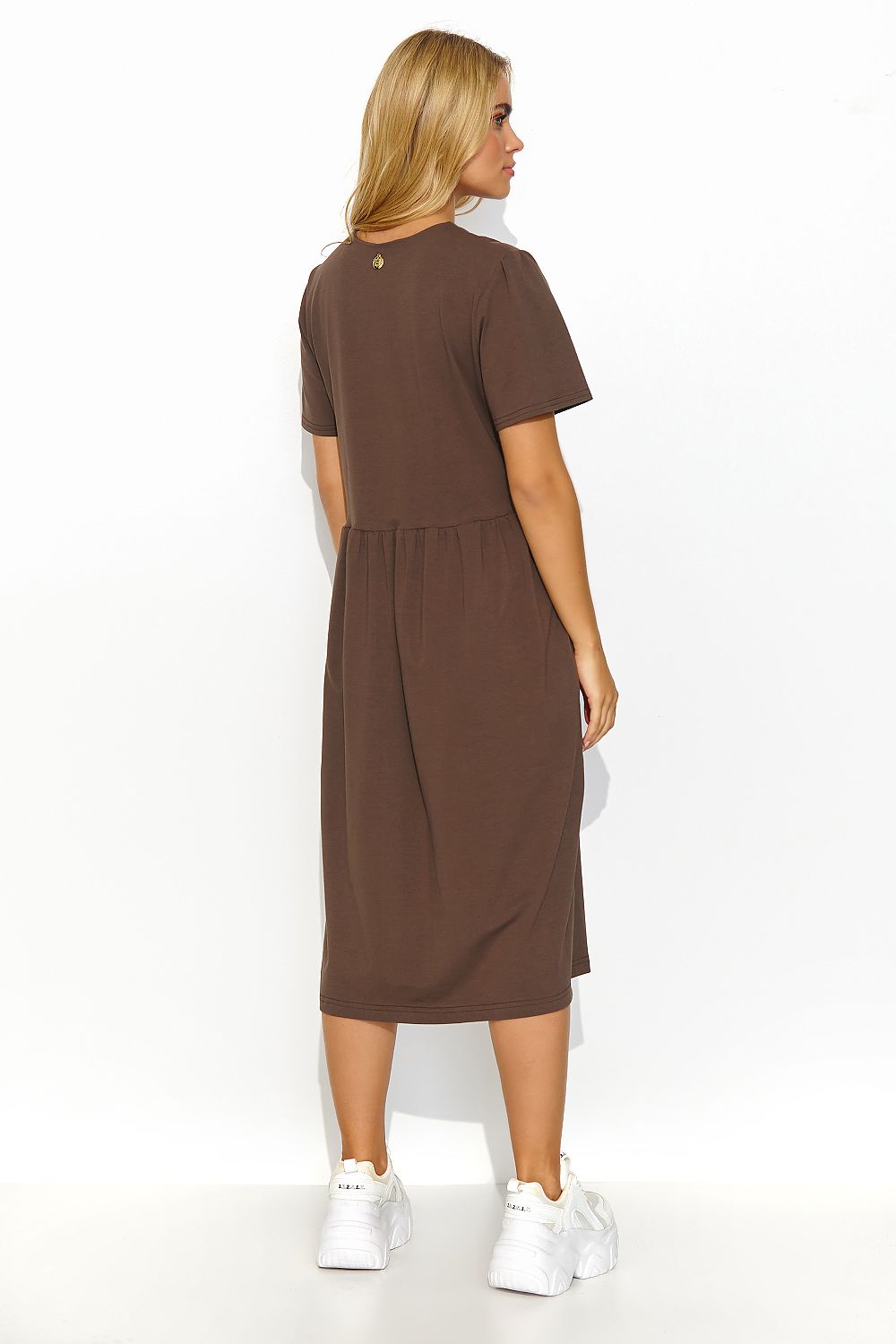 Robe de jour model 193200 Makadamia