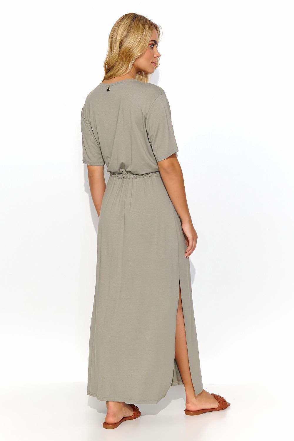 Robe de jour model 193213 Makadamia