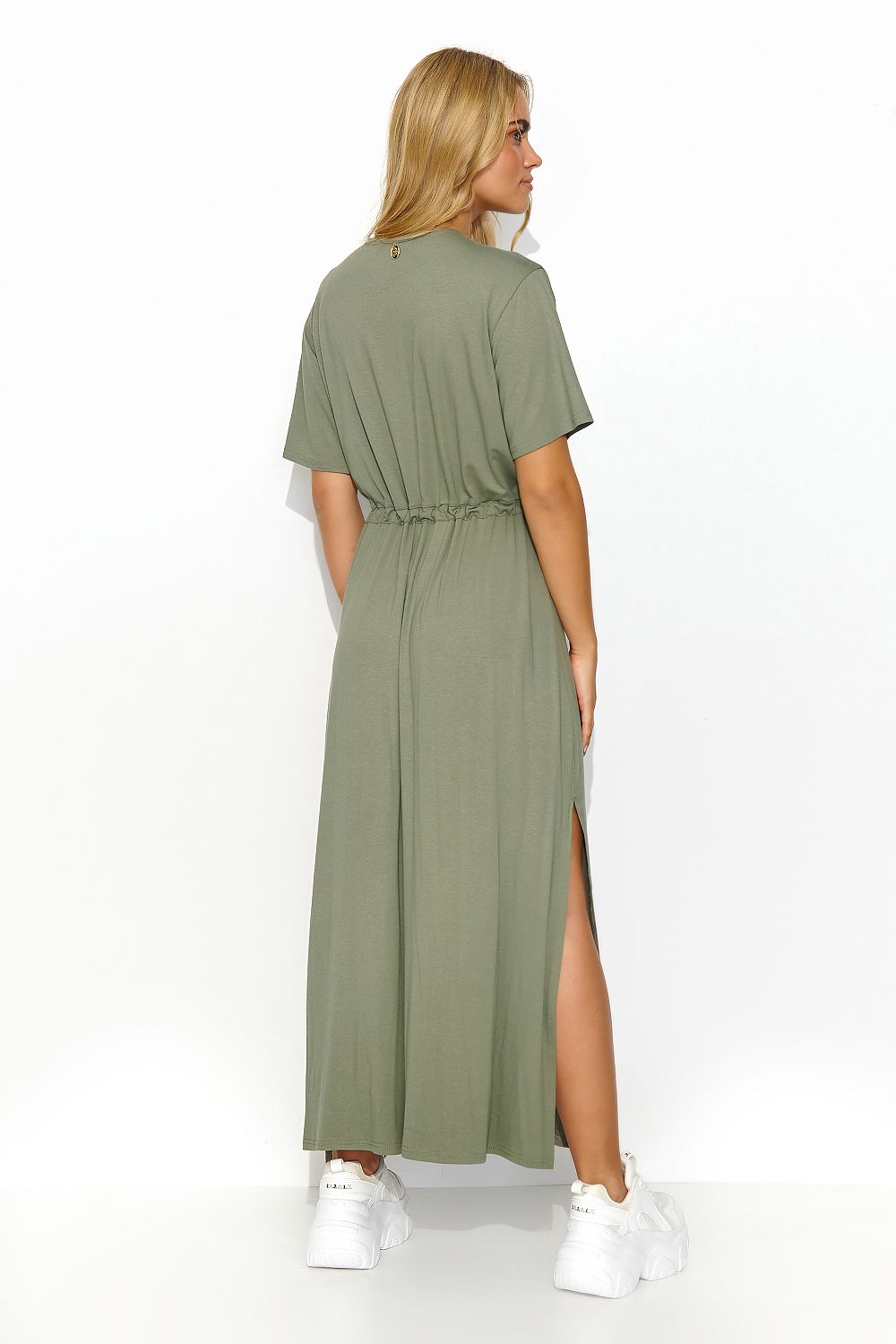 Robe de jour model 193214 Makadamia