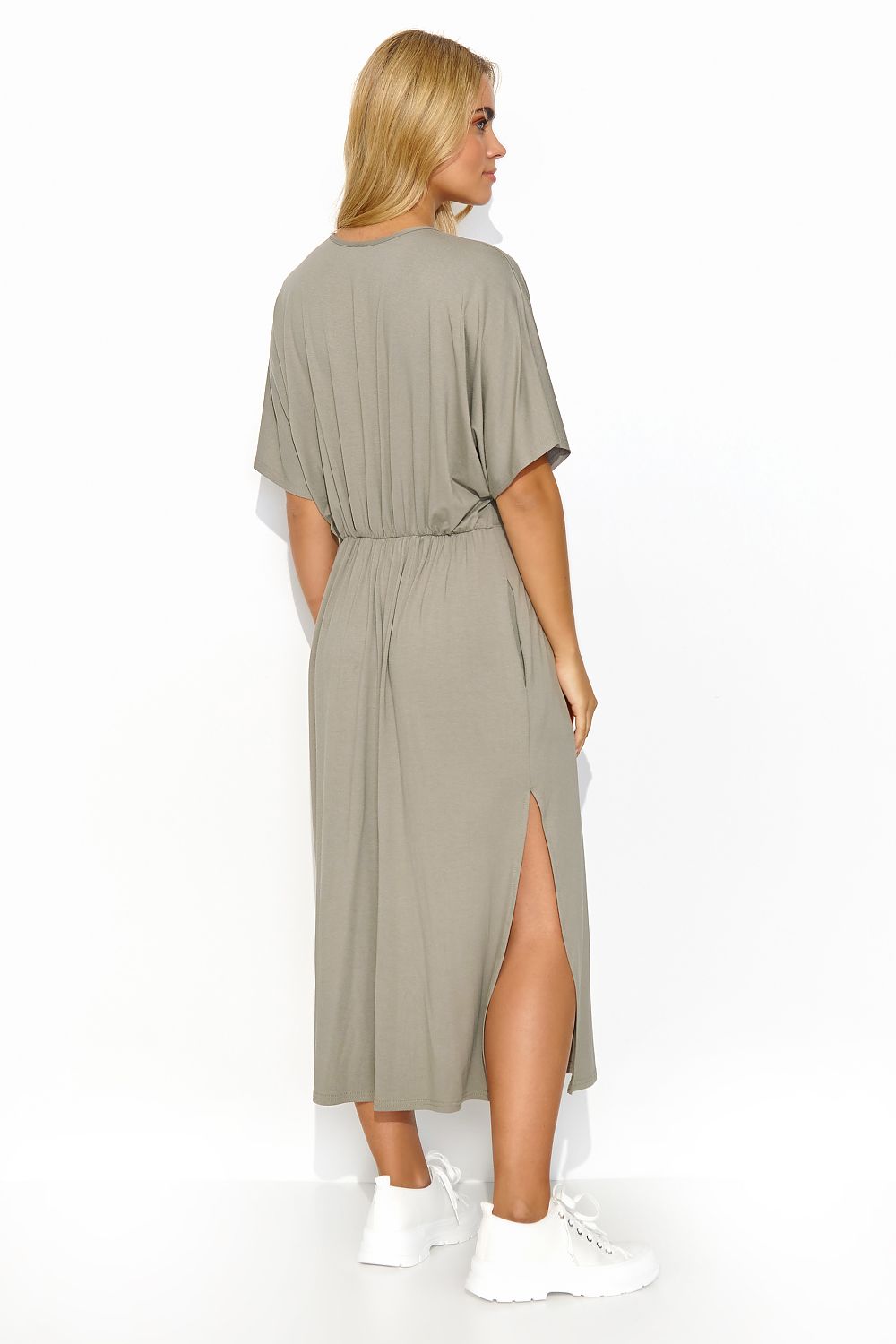 Robe de jour model 193220 Makadamia