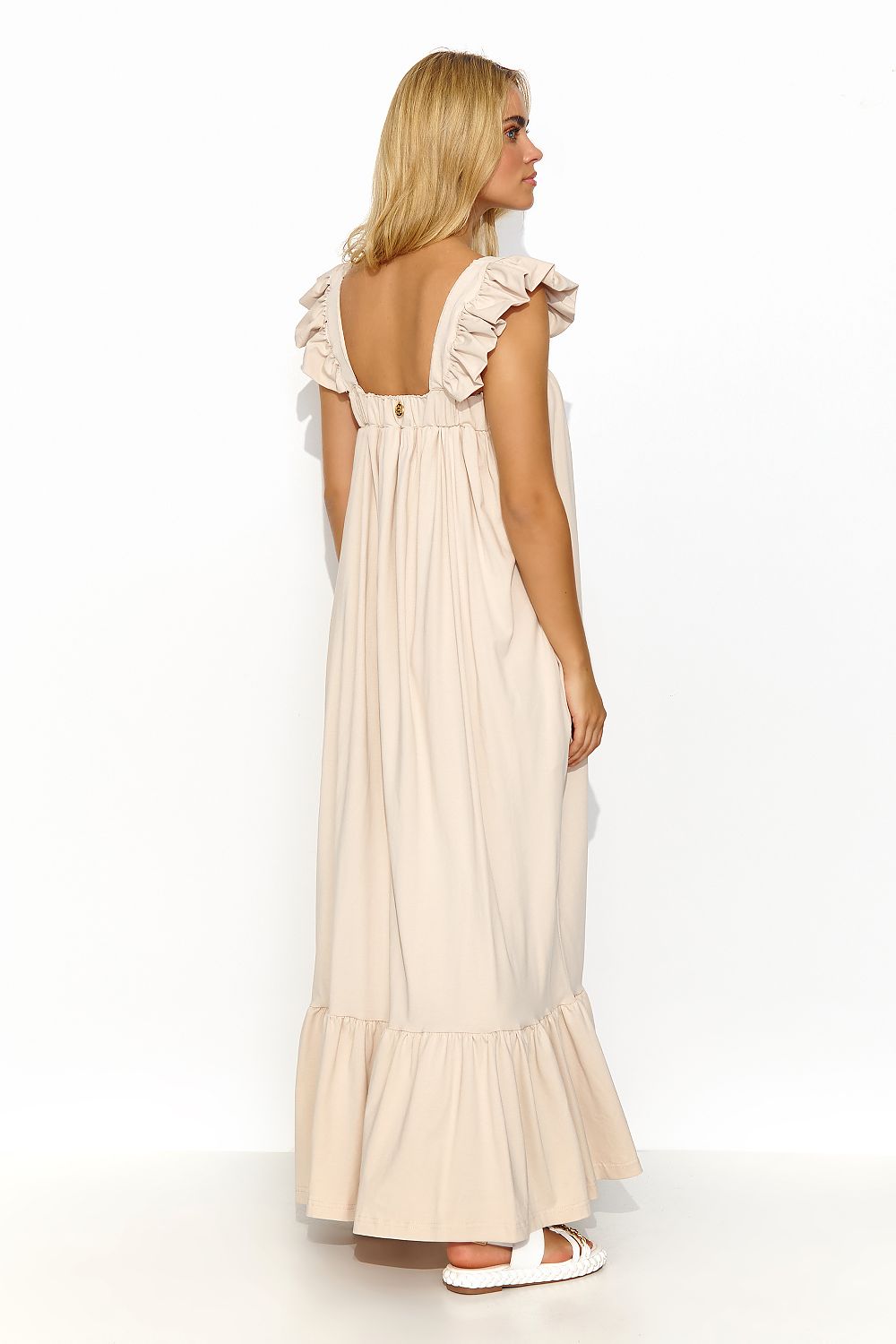 Robe de jour model 194343 Makadamia