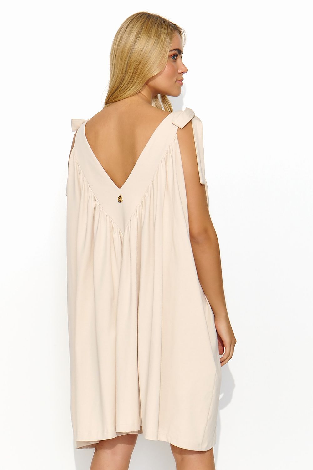 Robe de jour model 194348 Makadamia