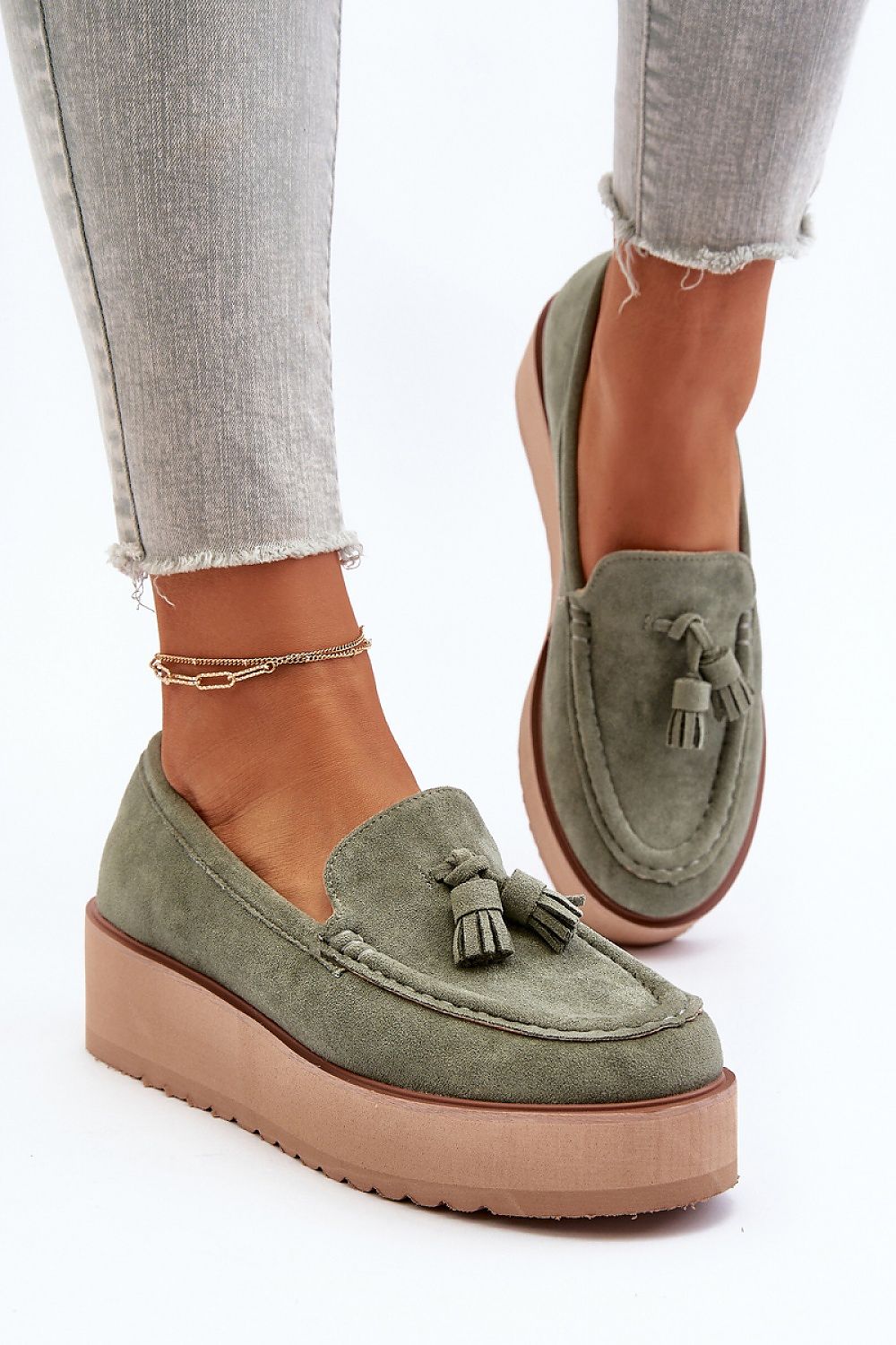 Moccasins model 195259 Step in style