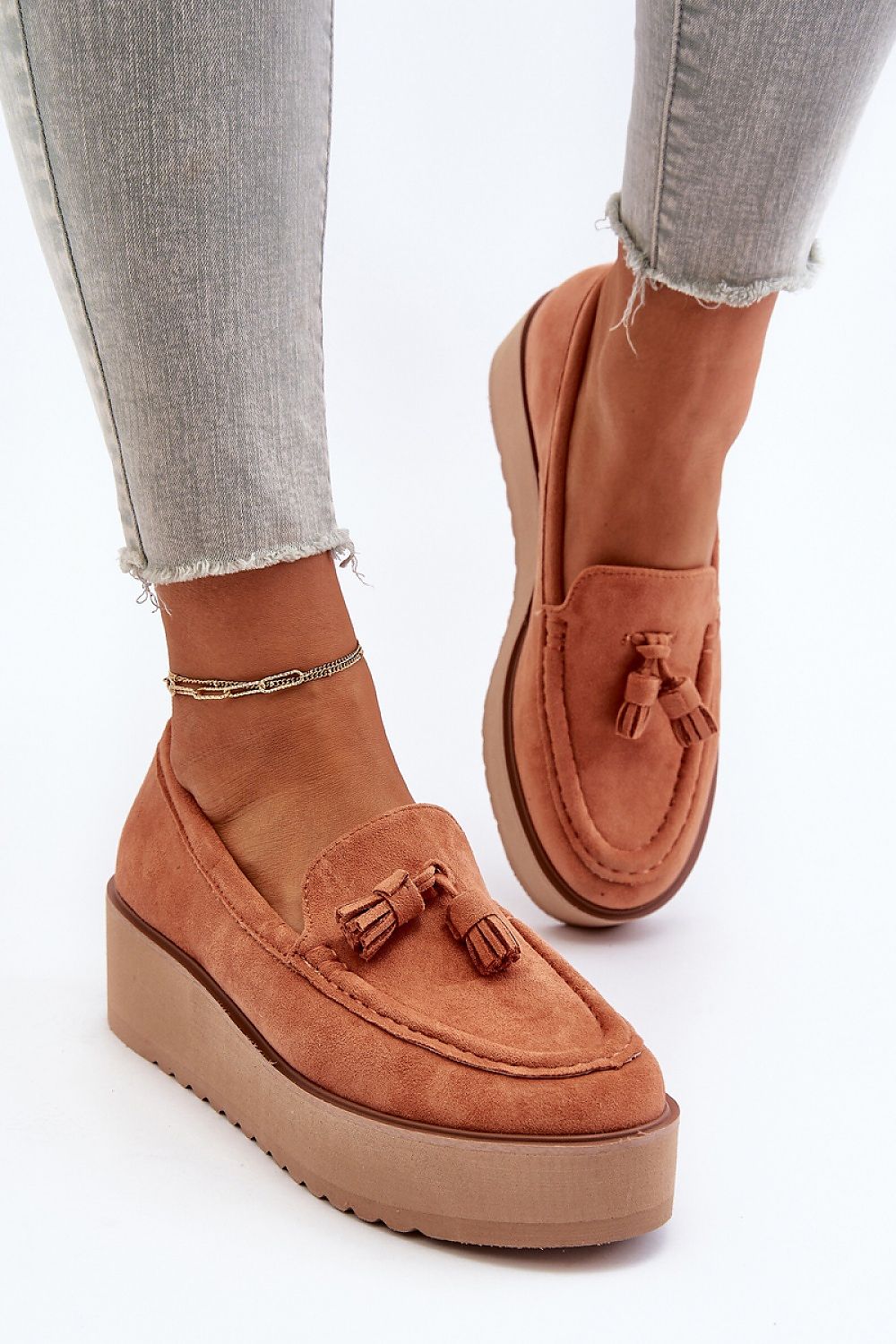 Moccasins model 195261 Step in style