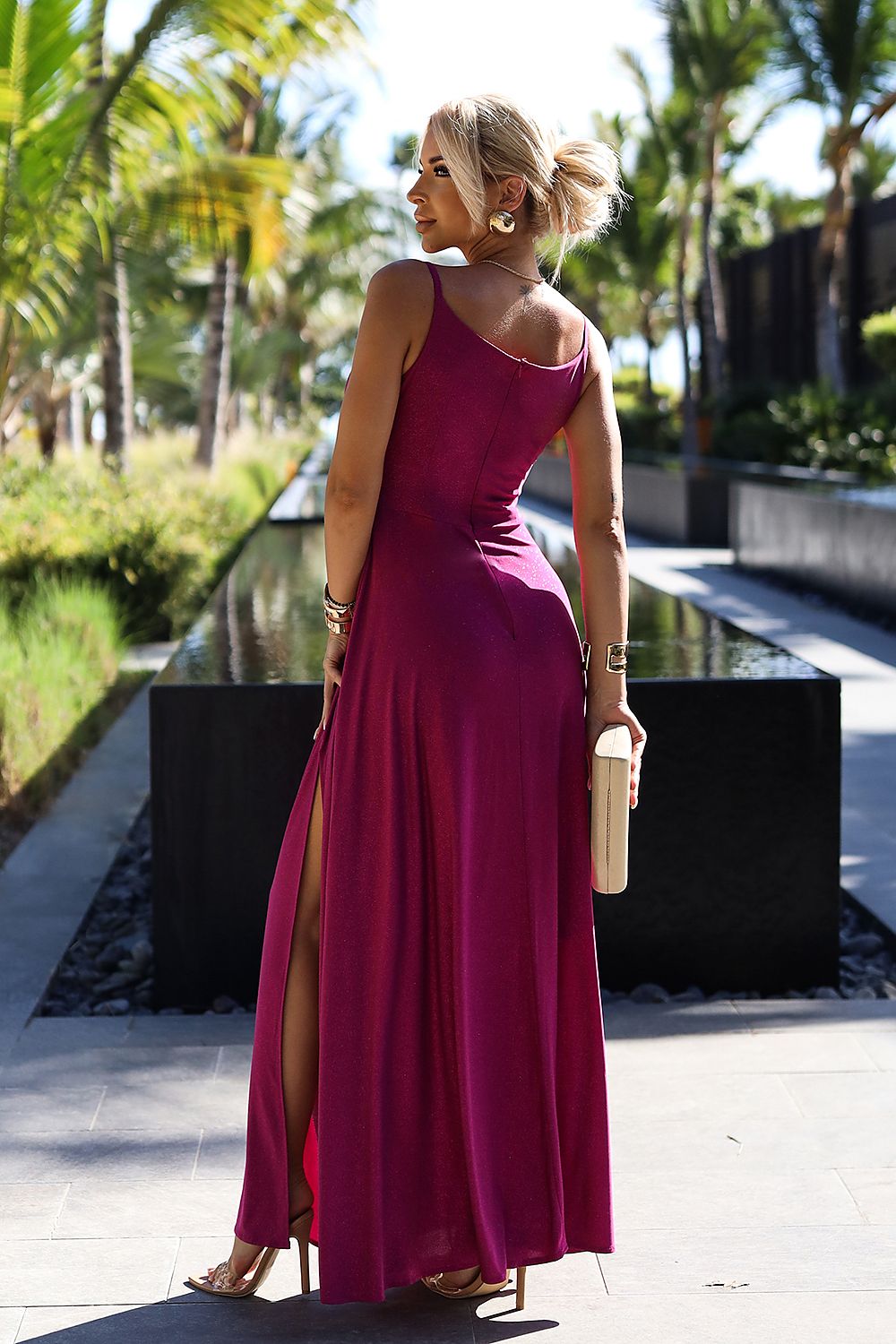 Robe longue model 196388 Numoco