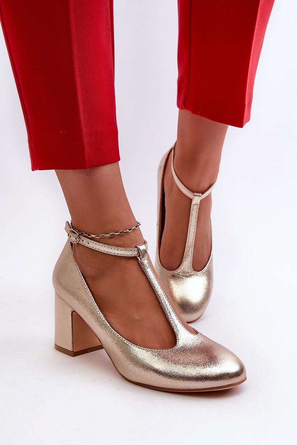Escarpins talon large model 197241 Step in style