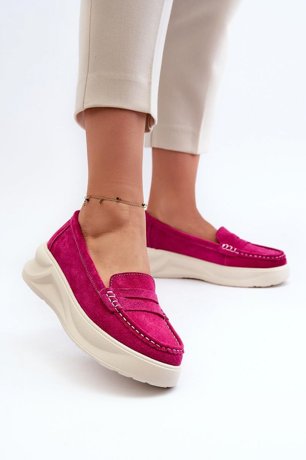 Moccasins model 197810 Step in style