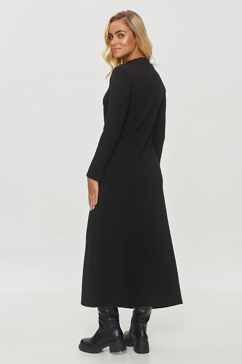 Robe de jour model 200049 Makadamia