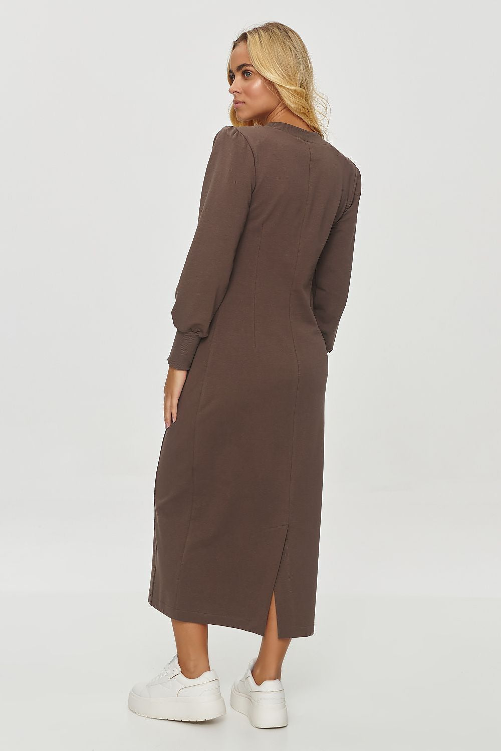 Robe de jour model 200058 Makadamia