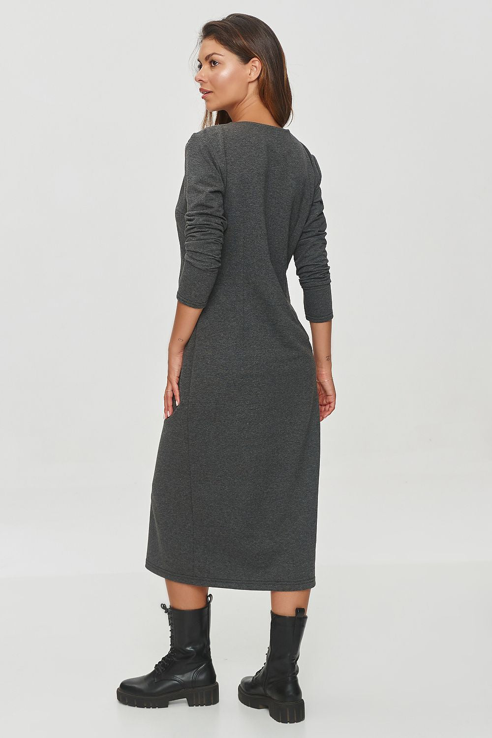 Robe de jour model 200062 Makadamia