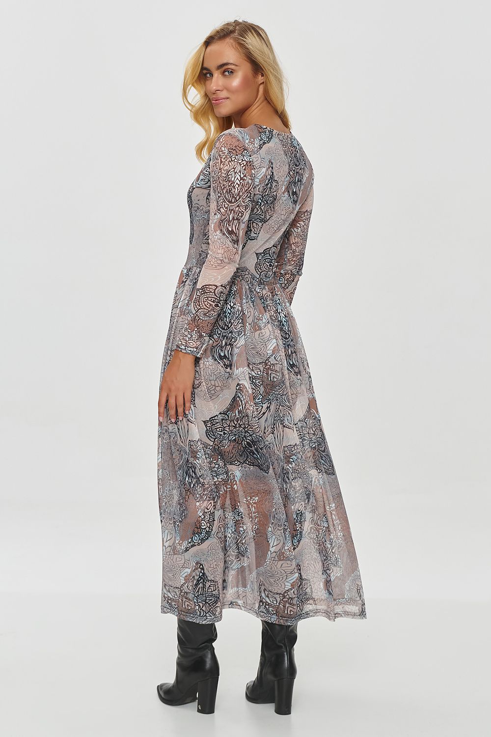 Robe de jour model 200080 Makadamia
