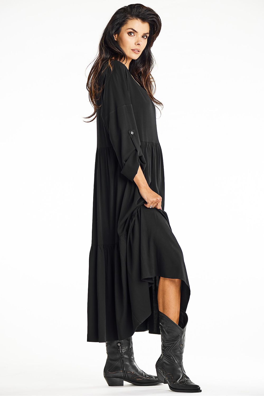Robe de jour model 200586 awama