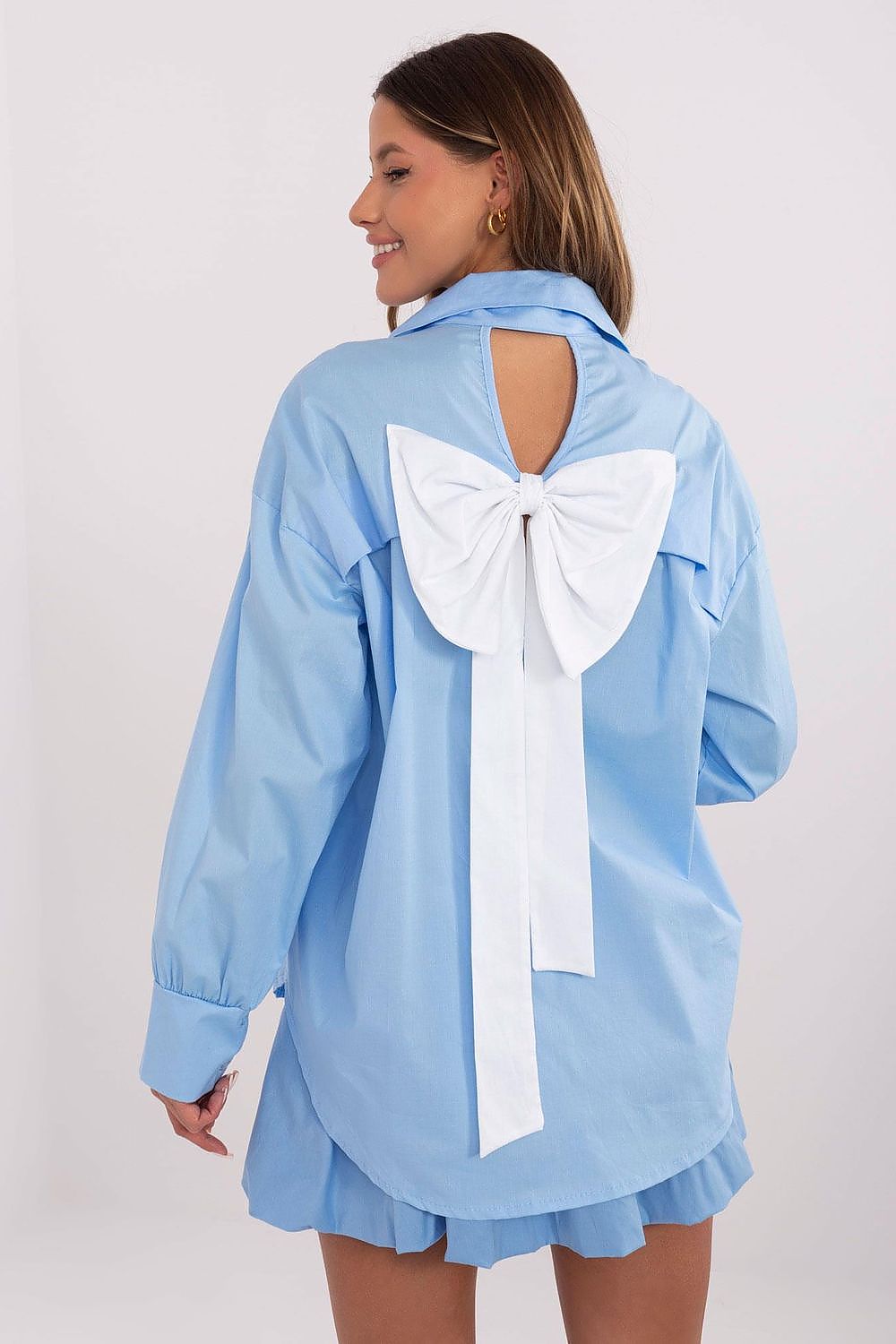 Chemise manche longue model 208721 Italy Moda
