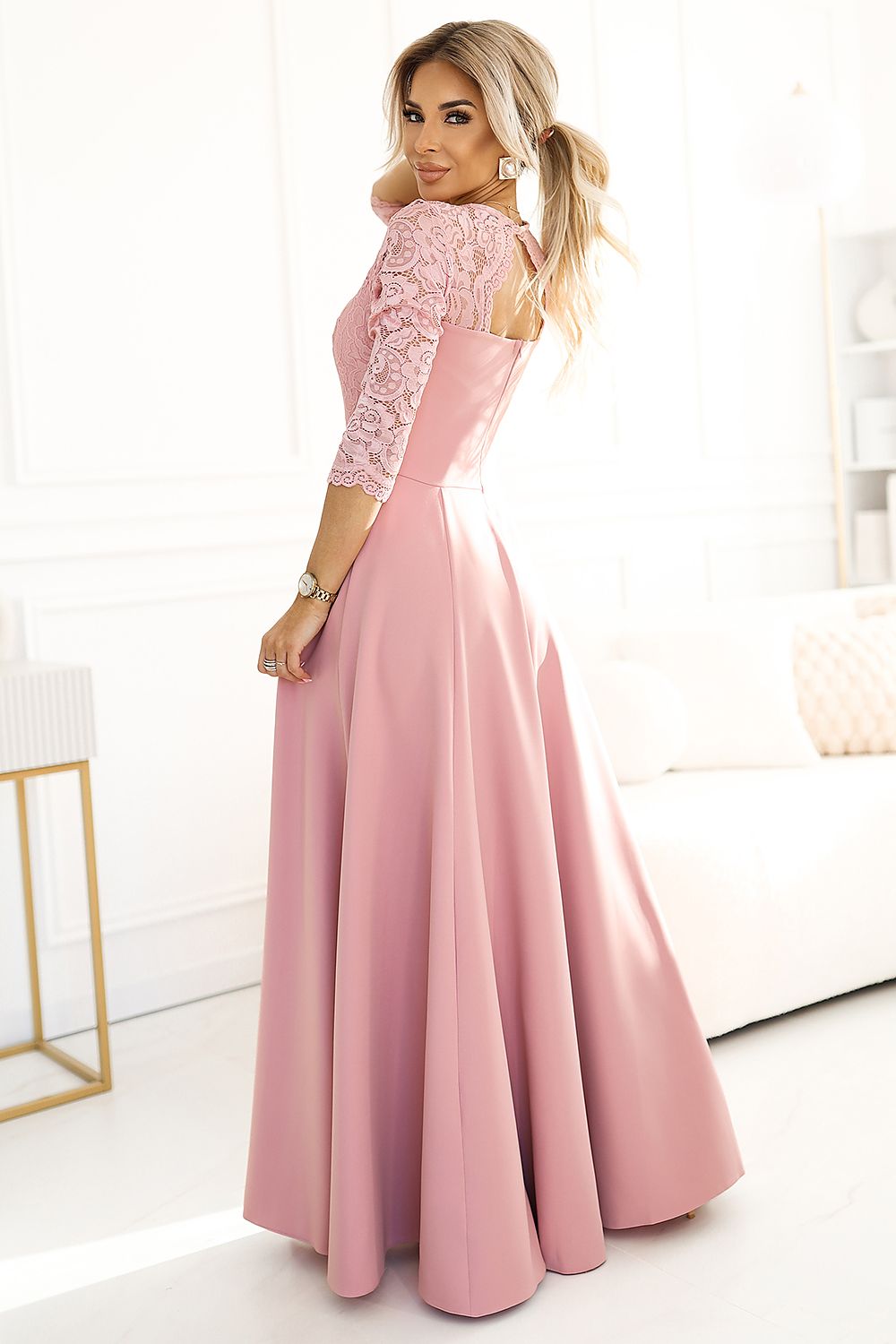 Robe longue model 209604 Numoco