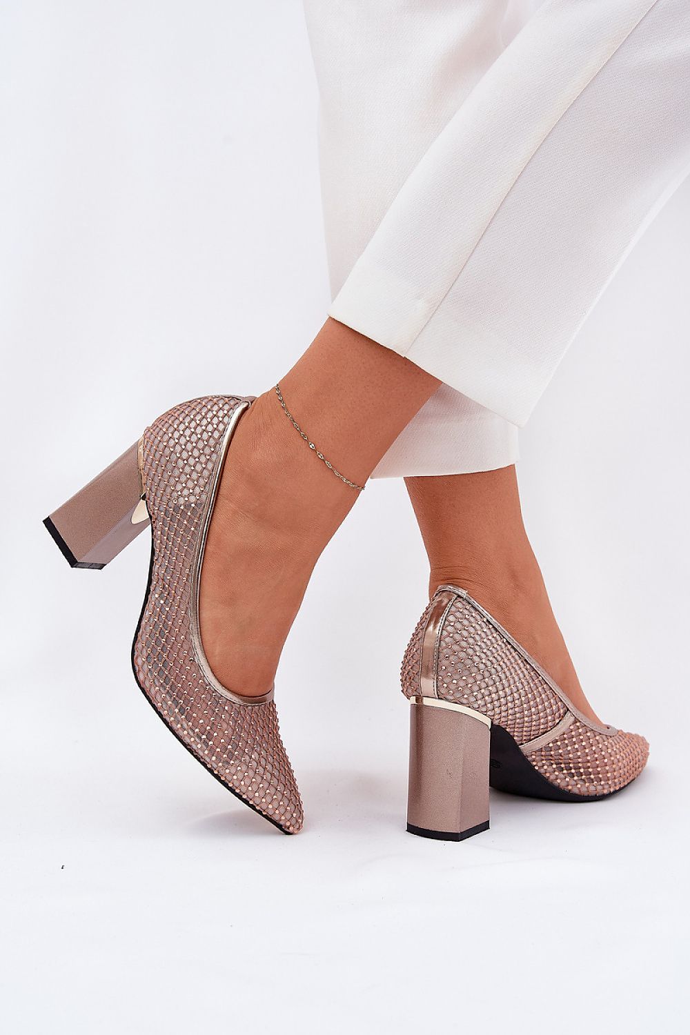 Escarpins talon large model 209778 Step in style