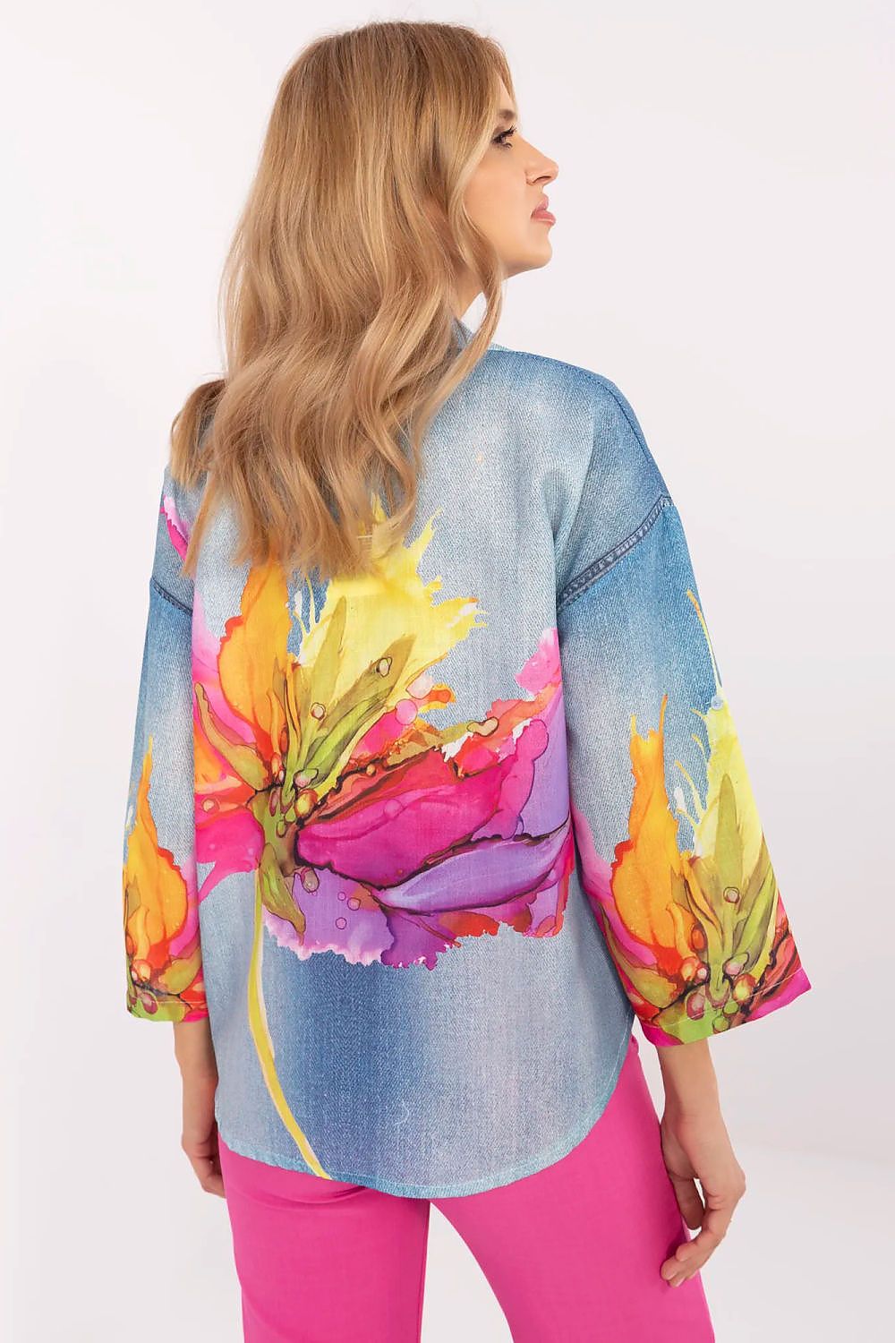 Chemise model 209828 Italy Moda