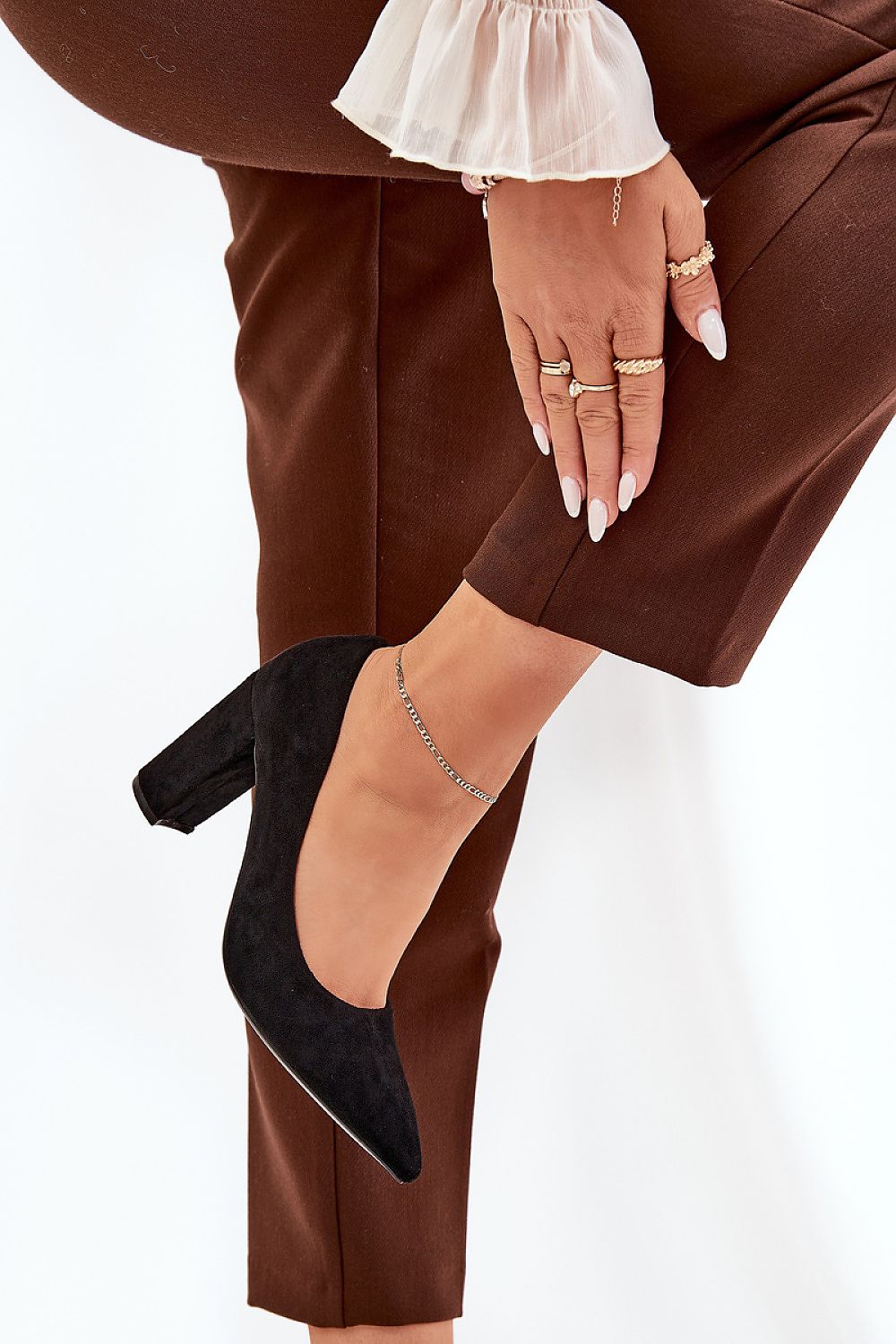 Escarpins talon large model 211072 Step in style