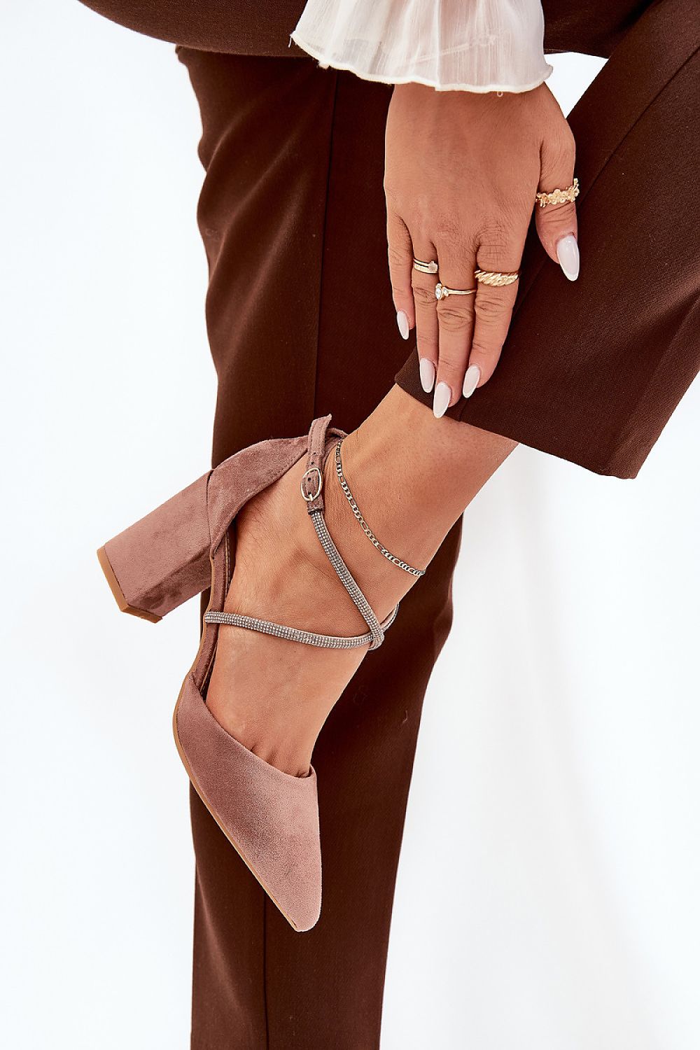 Escarpins talon large model 211084 Step in style