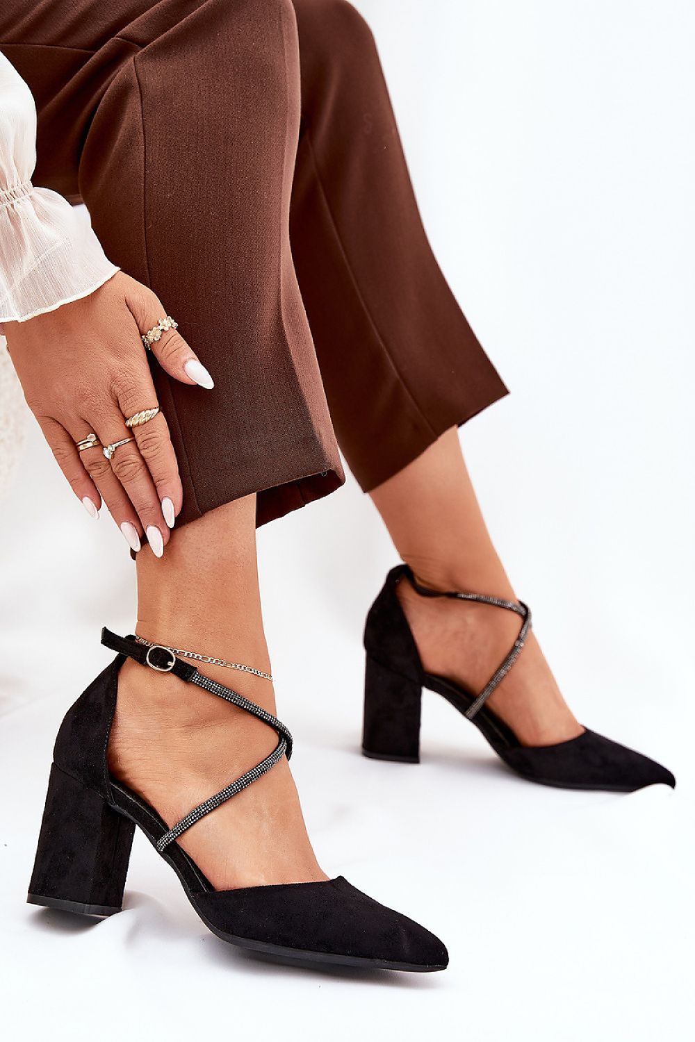 Escarpins talon large model 211085 Step in style
