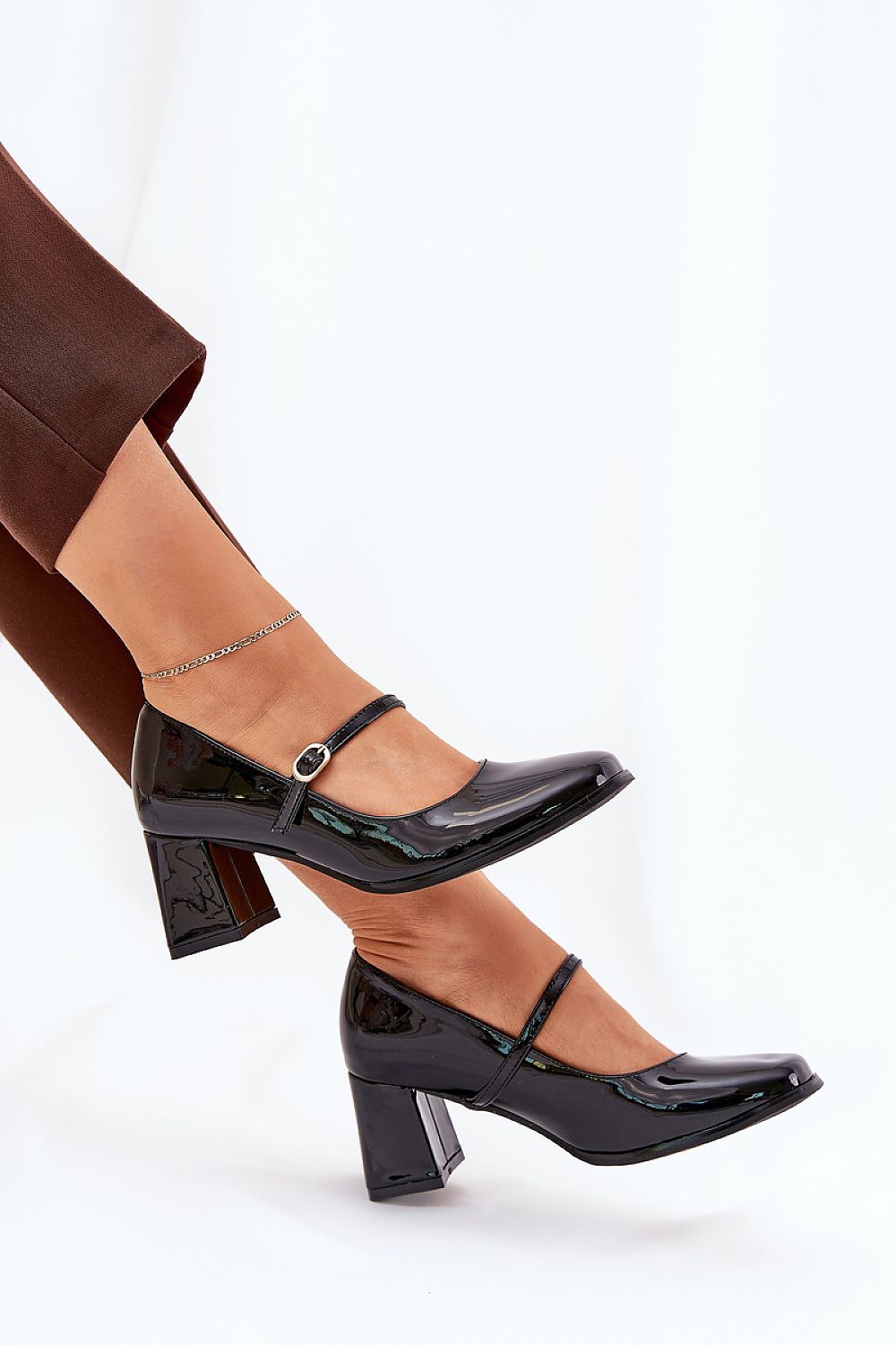 Escarpins talon large model 211087 Step in style