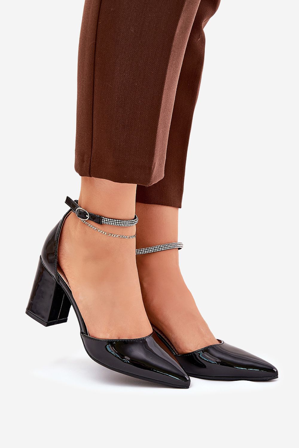 Escarpins talon large model 211089 Step in style