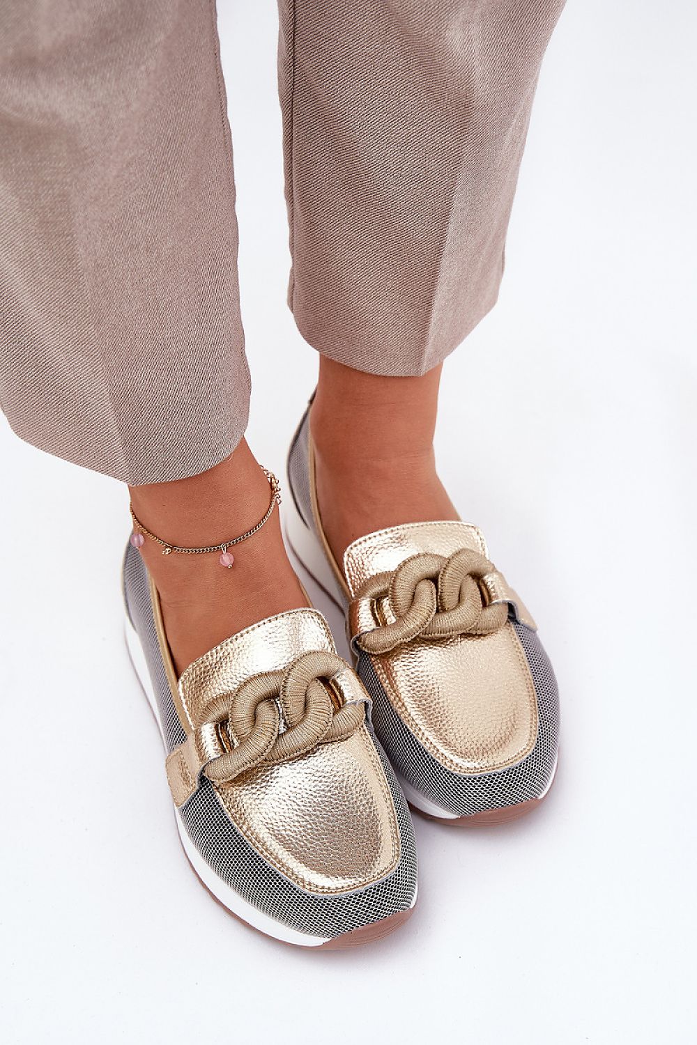 Moccasins model 211100 Step in style