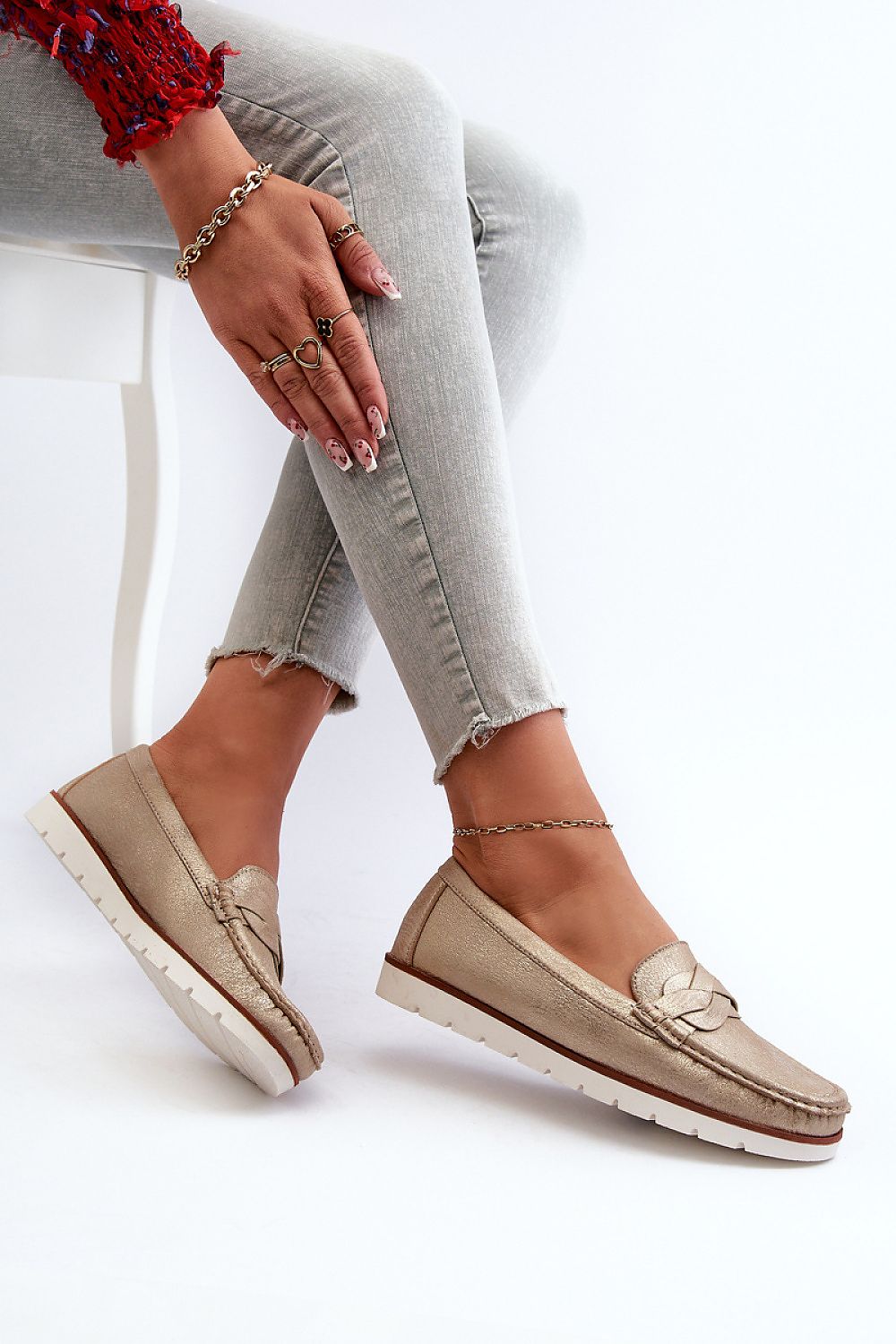 Moccasins model 211606 Step in style