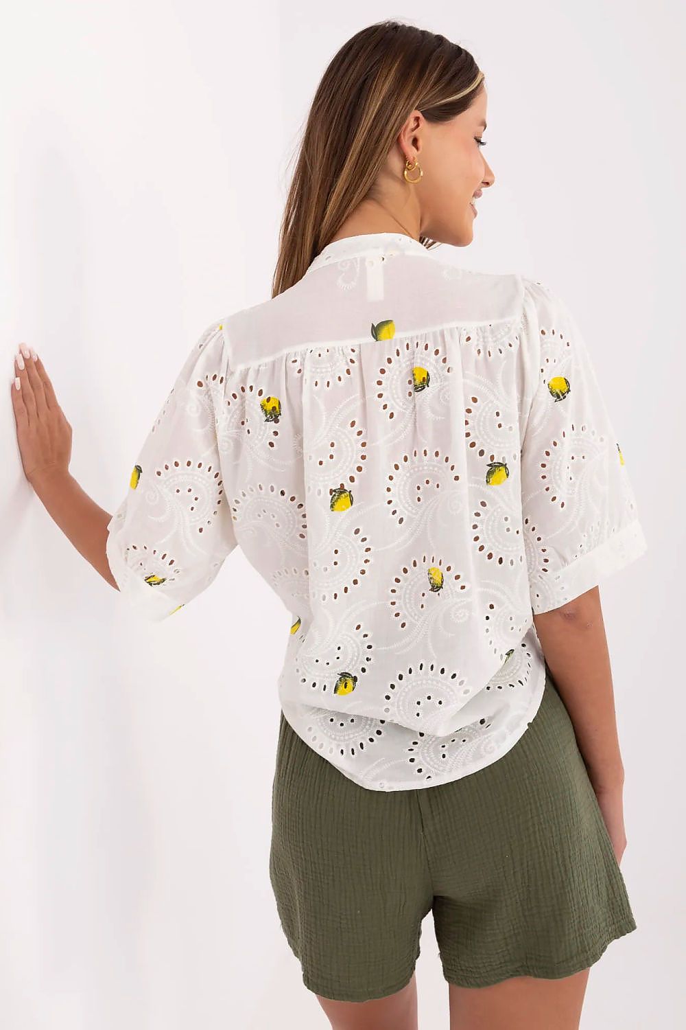 Chemise manche courte model 213781 Italy Moda