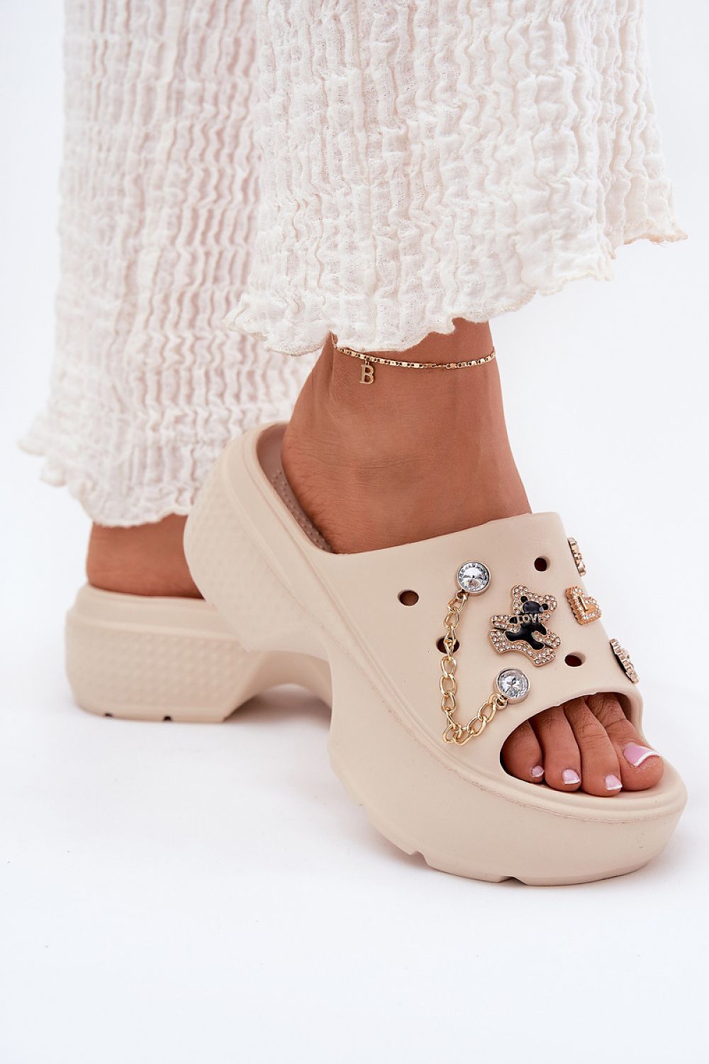 Clacquettes model 214405 Step in style