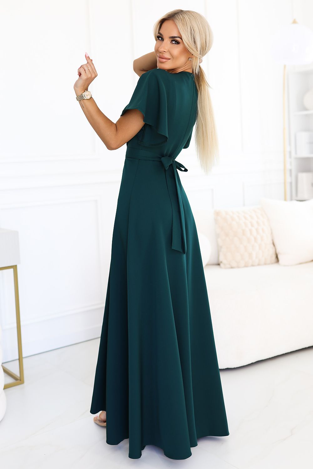 Robe longue model 216503 Numoco