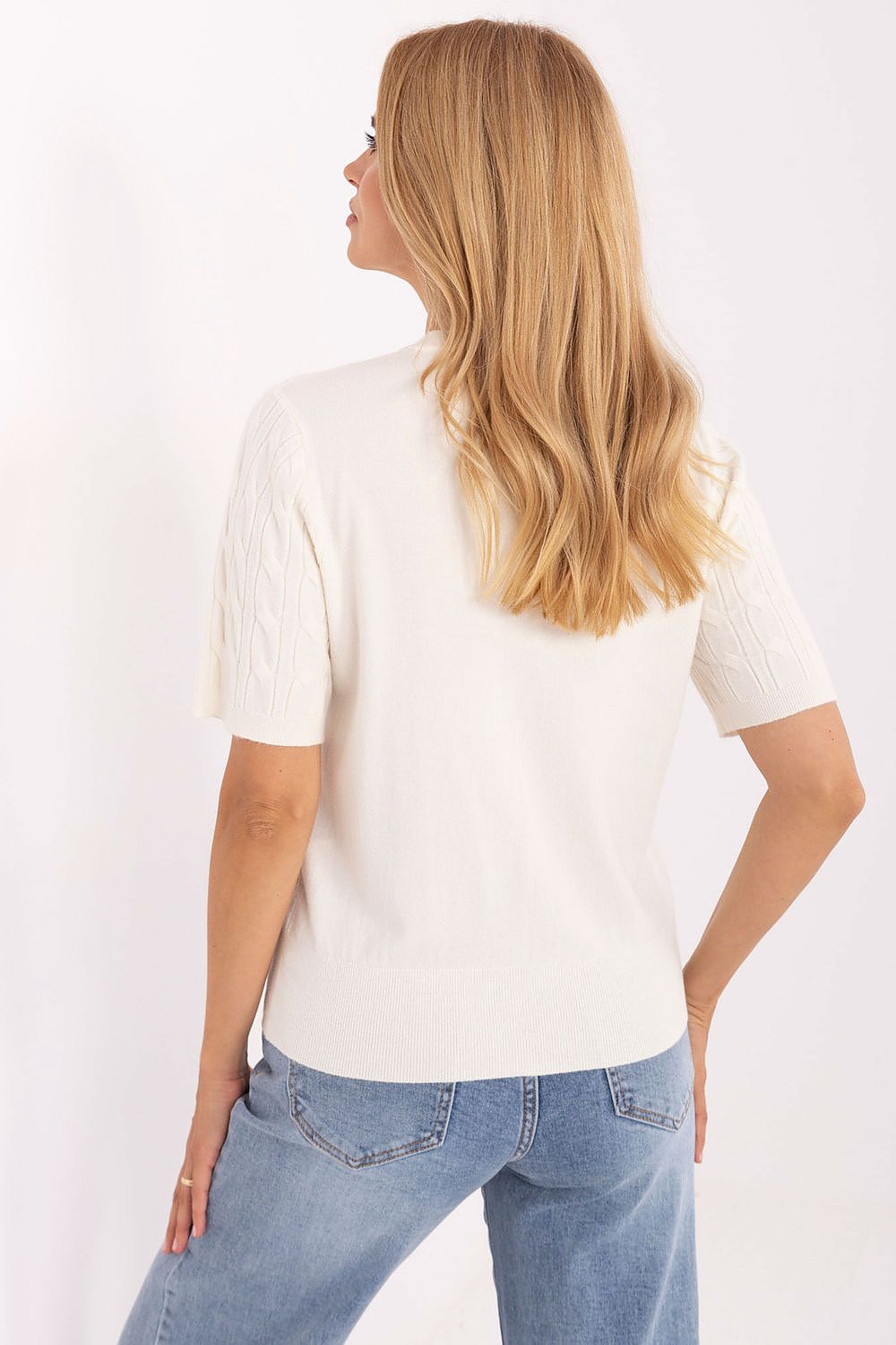 Pull à manches courtes model 216869 Factory Price