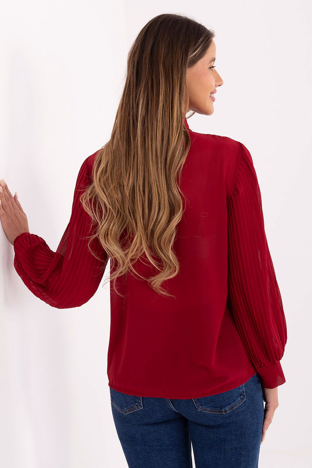Chemise manche longue model 220301 Italy Moda