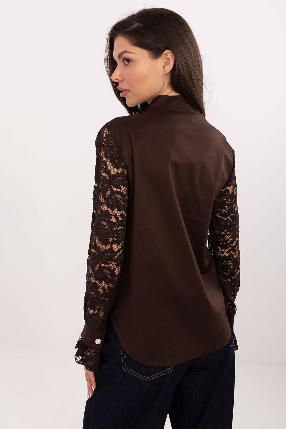Chemise manche longue model 221577 Italy Moda