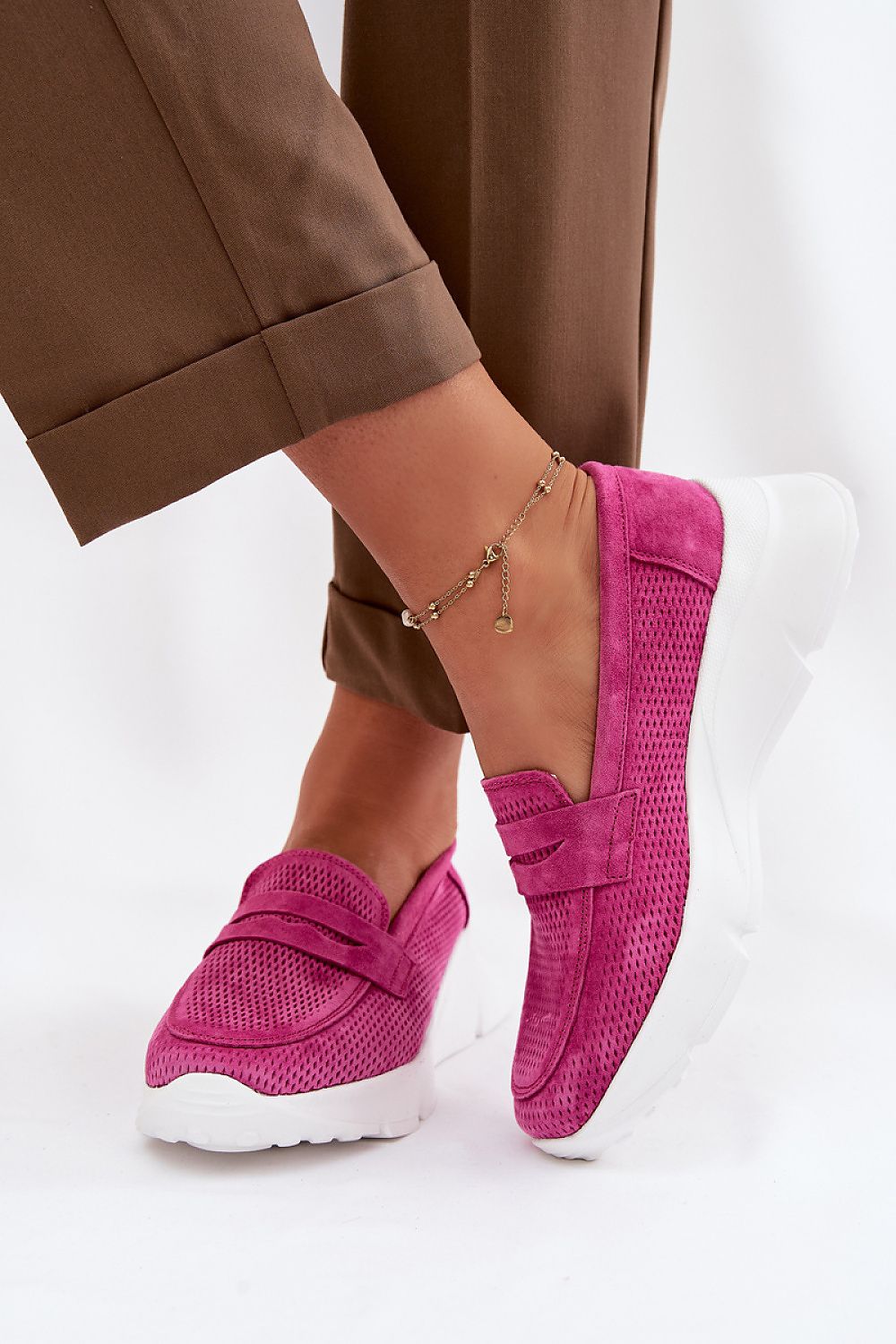 Moccasins model 226101 Step in style