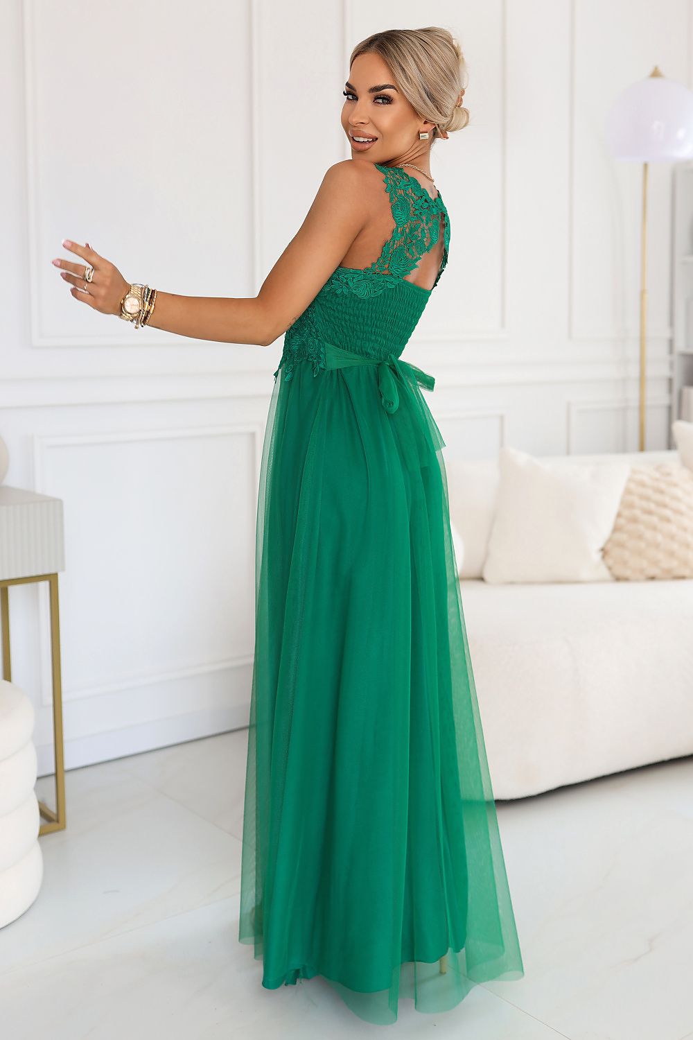 Robe longue model 227719 Numoco