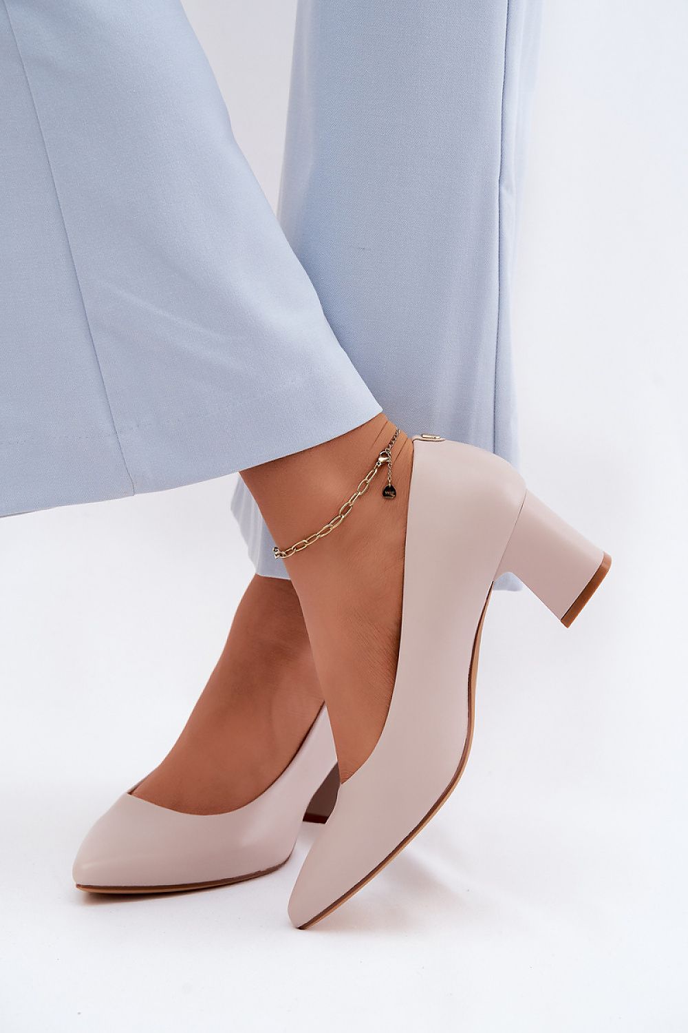 Escarpins talon large model 227799 Step in style