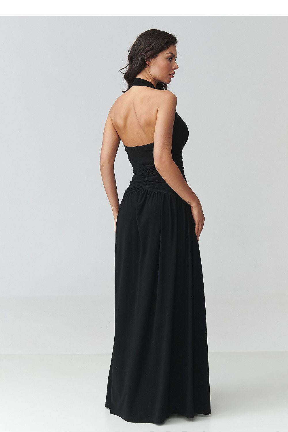 Robe longue model 228323 Makadamia
