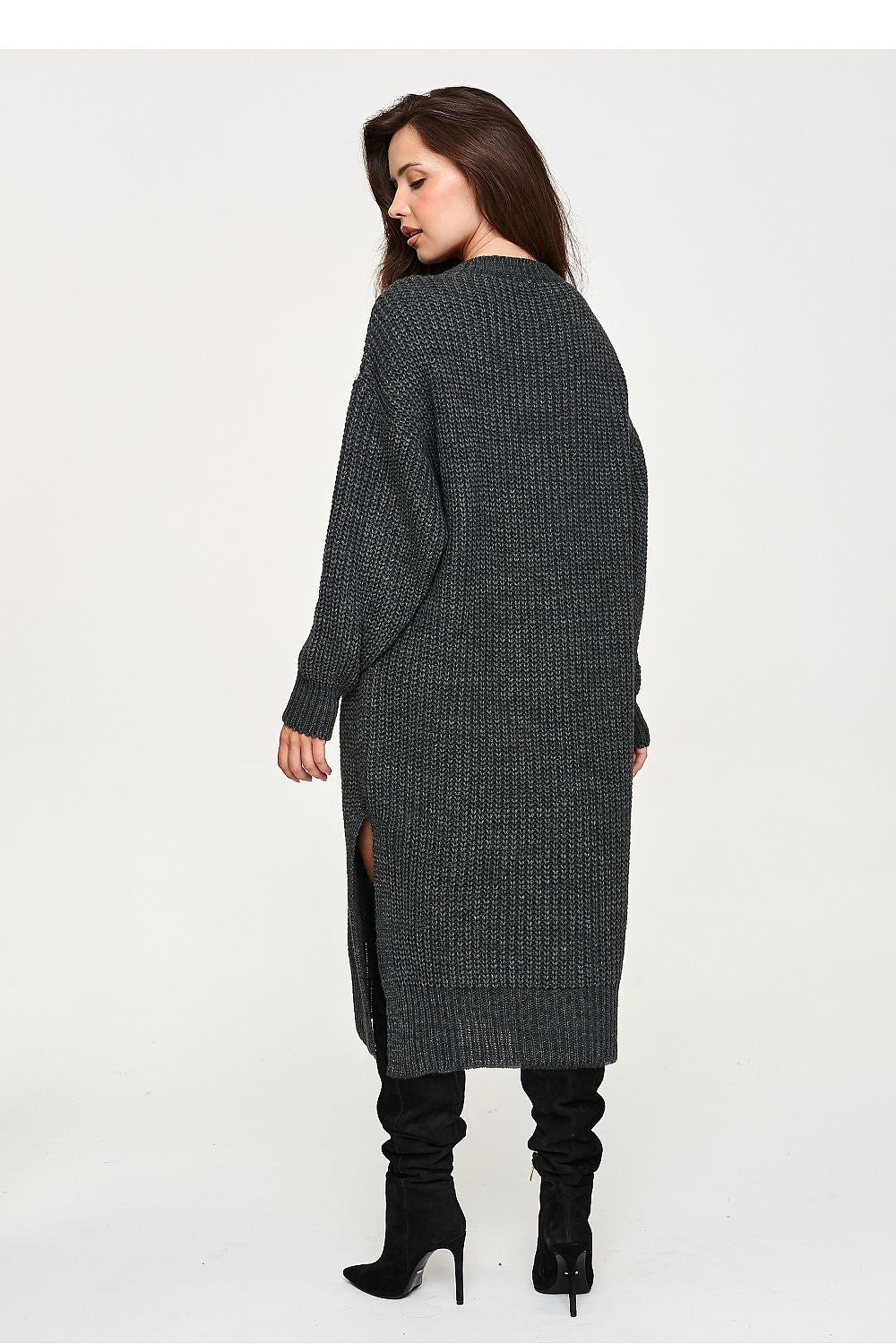 Robe de jour model 232046 Makadamia