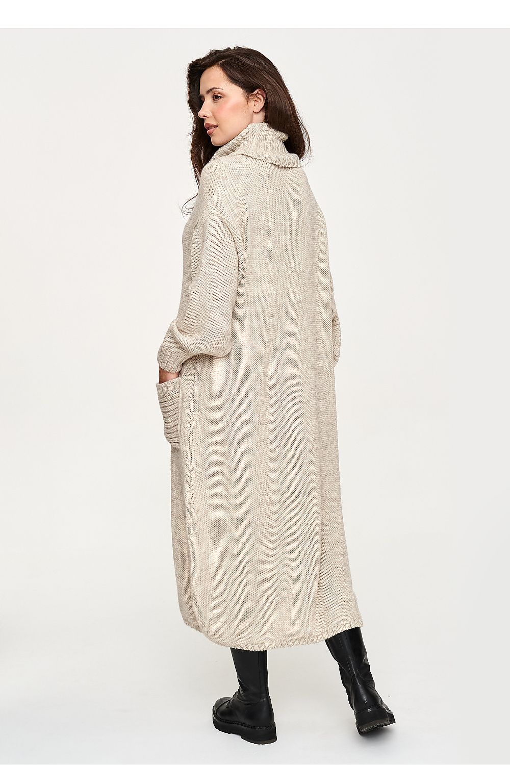 Robe de jour model 232057 Makadamia