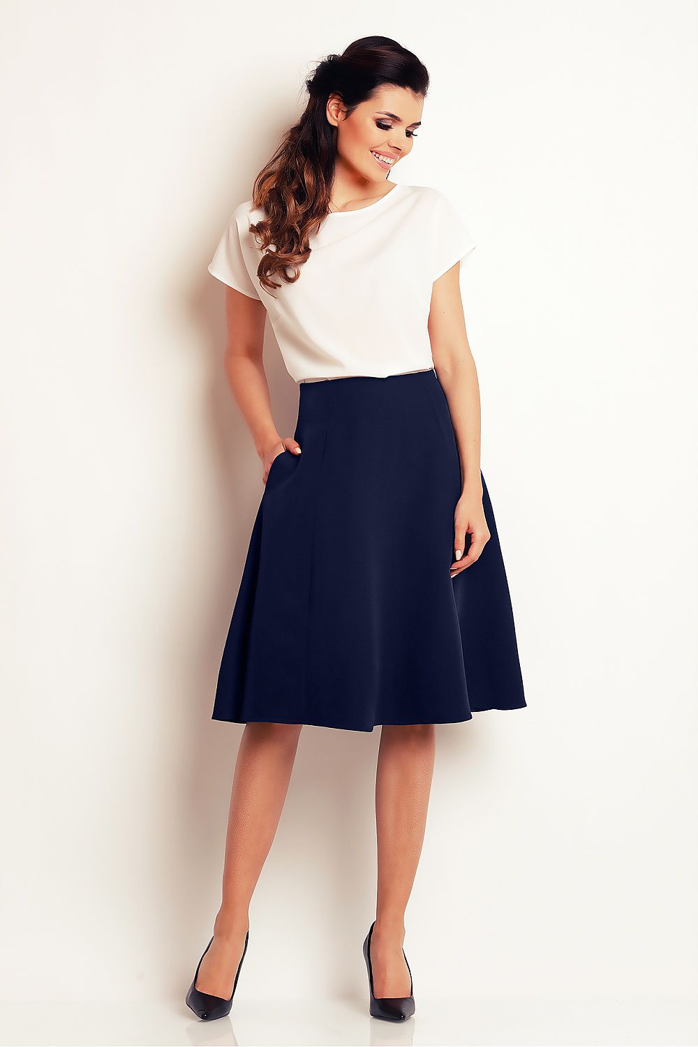 Jupe model 58870 awama