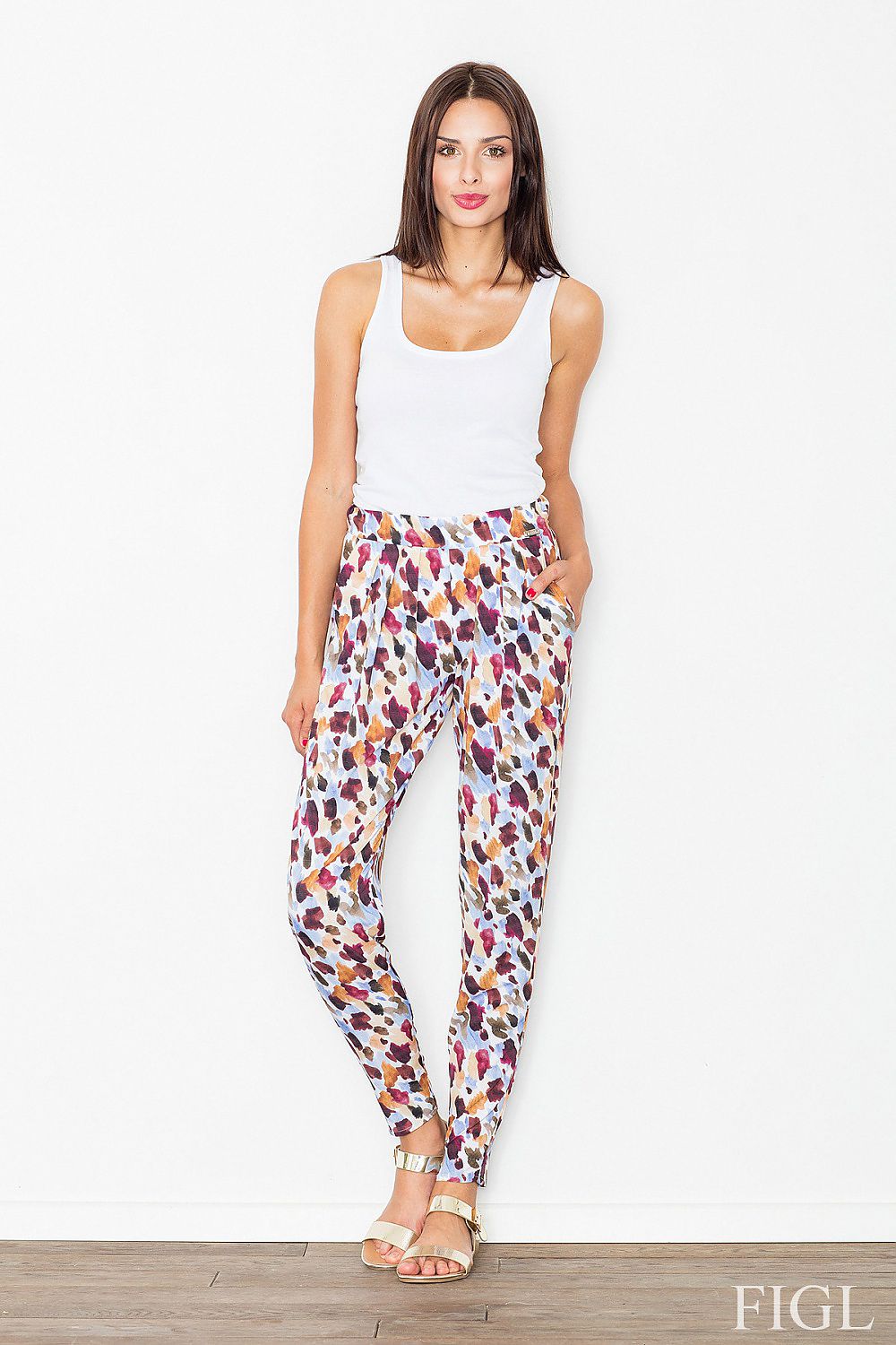 Pantalon femme model 62996 Figl