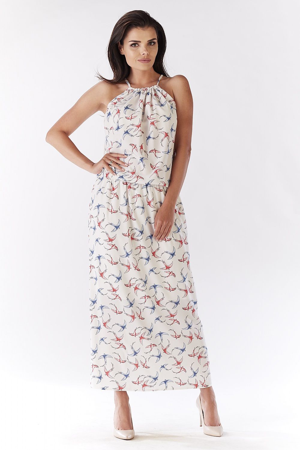 Robe de jour model 93550 awama