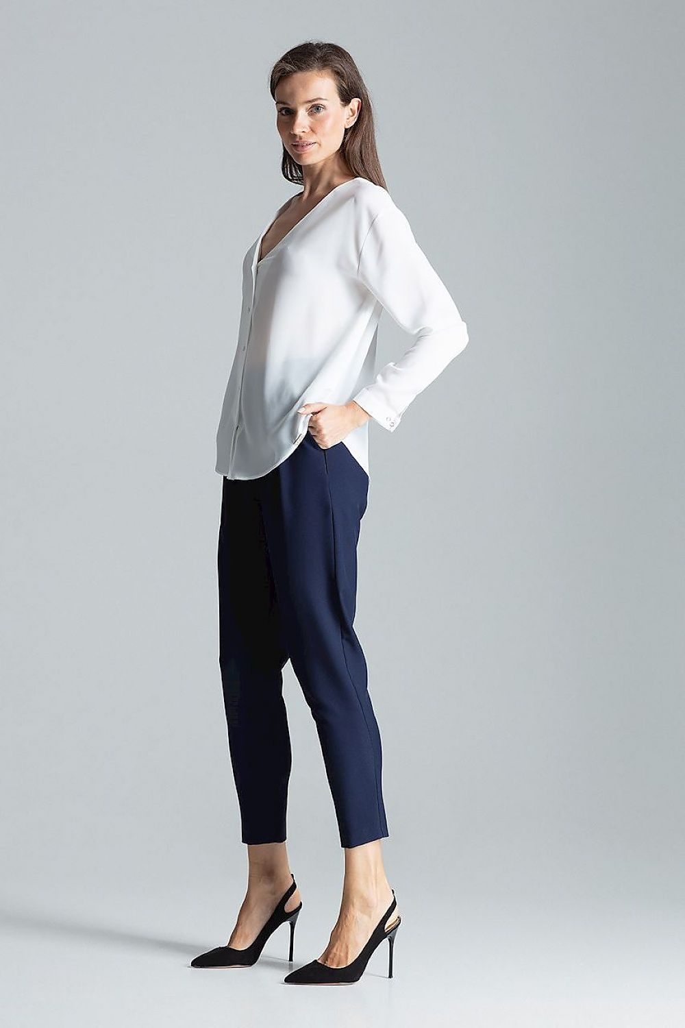 Chemise manche longue model 135808 Figl