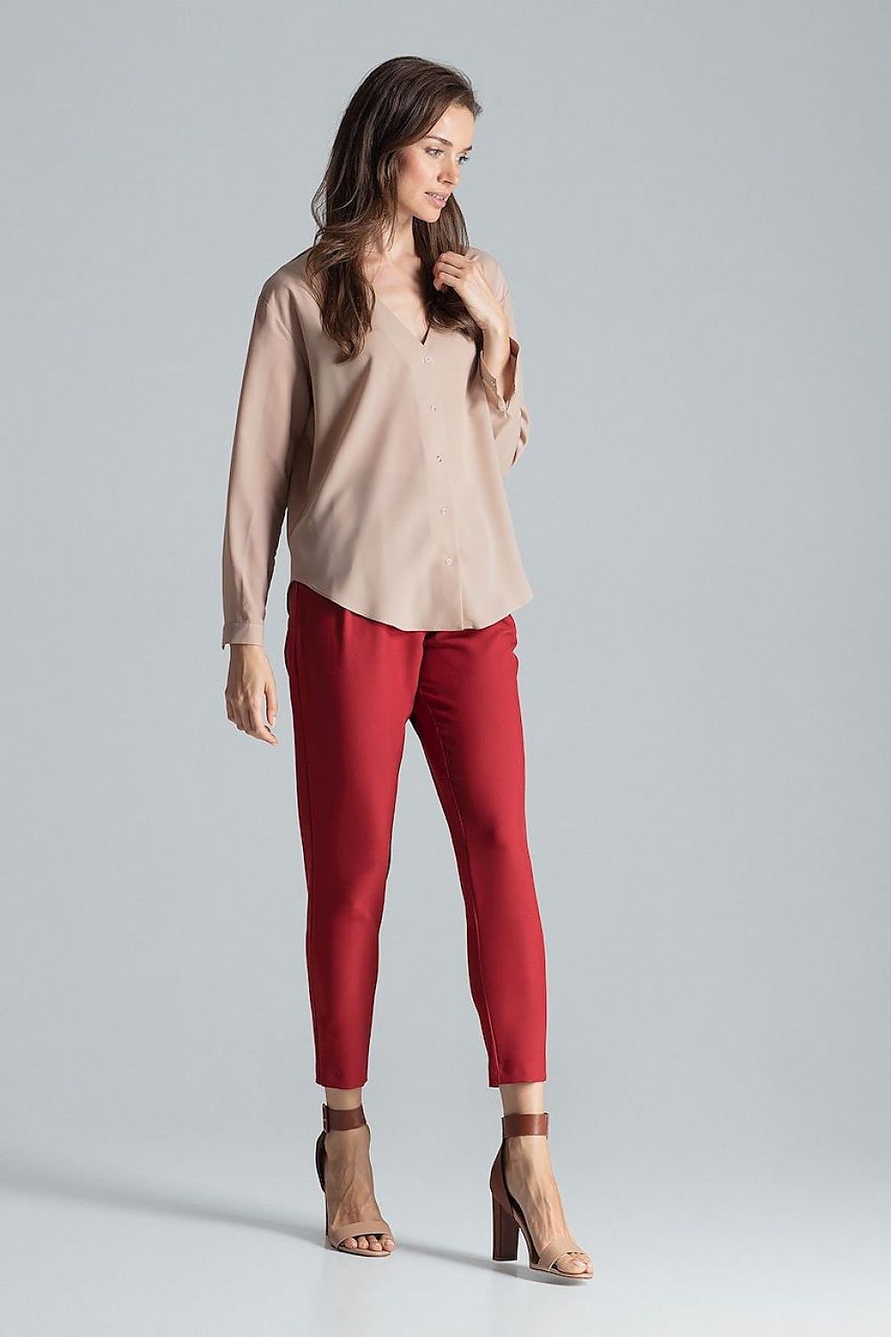 Chemise manche longue model 135809 Figl