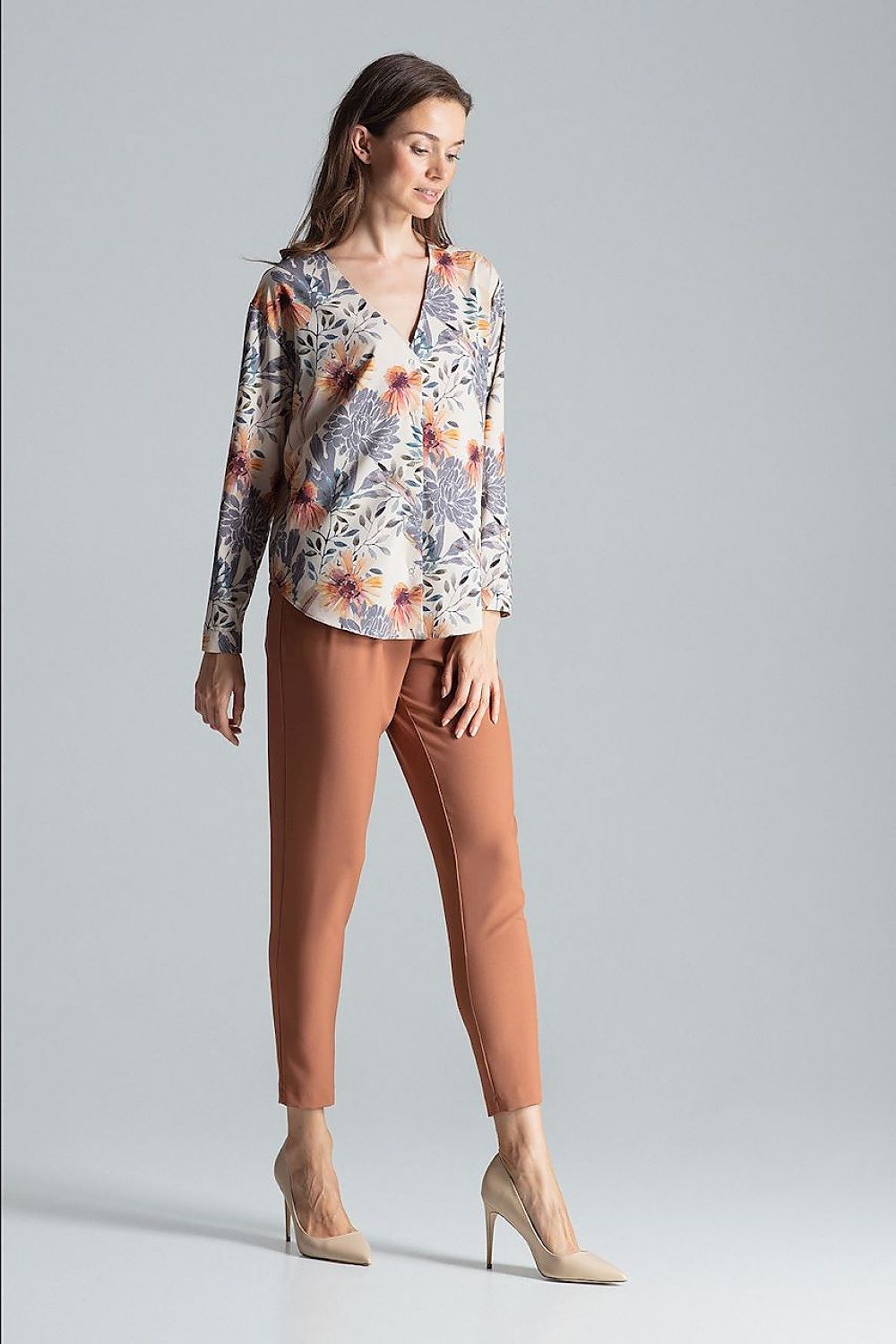 Chemise manche longue model 135812 Figl