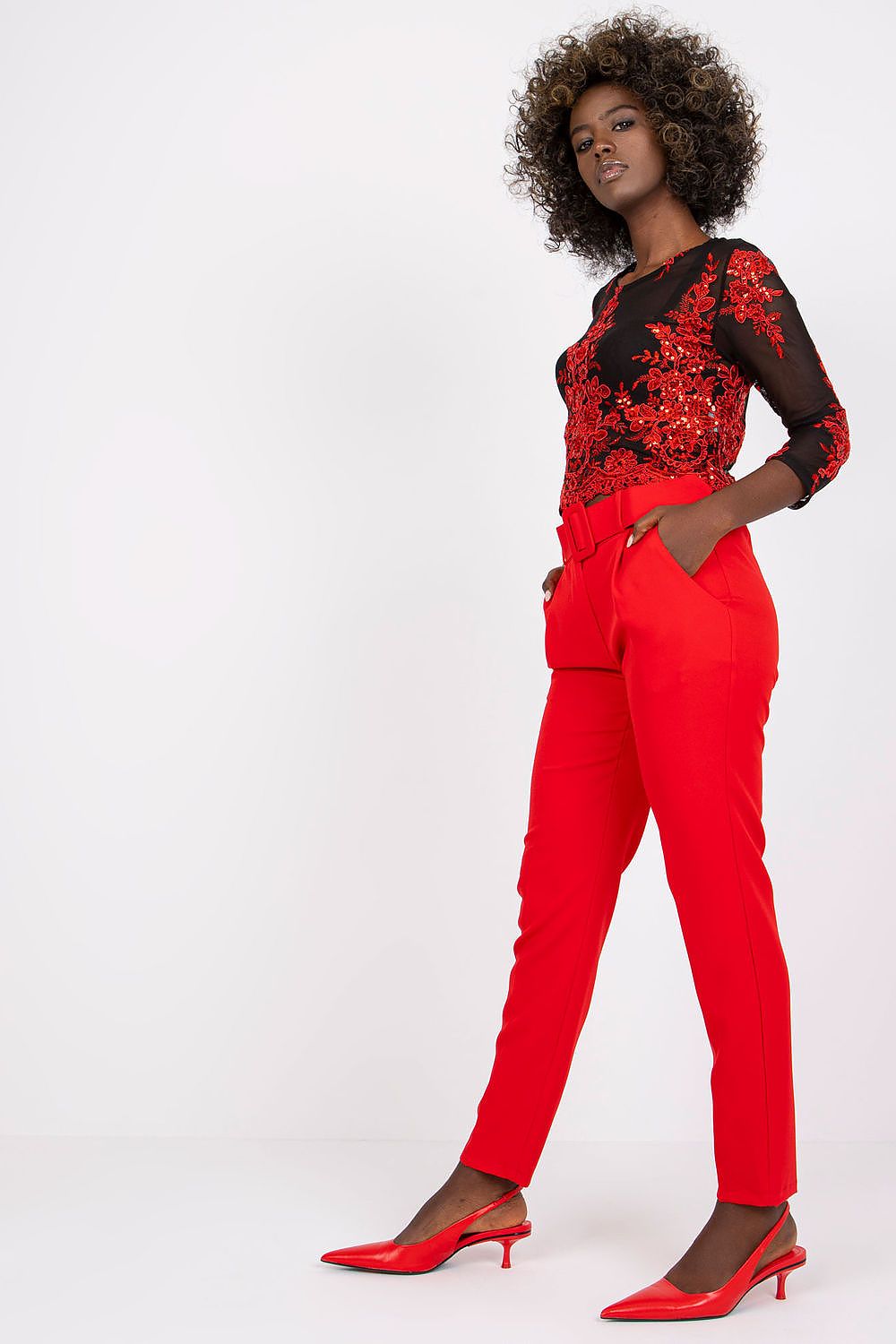 Pantalon femme model 166888 Italy Moda
